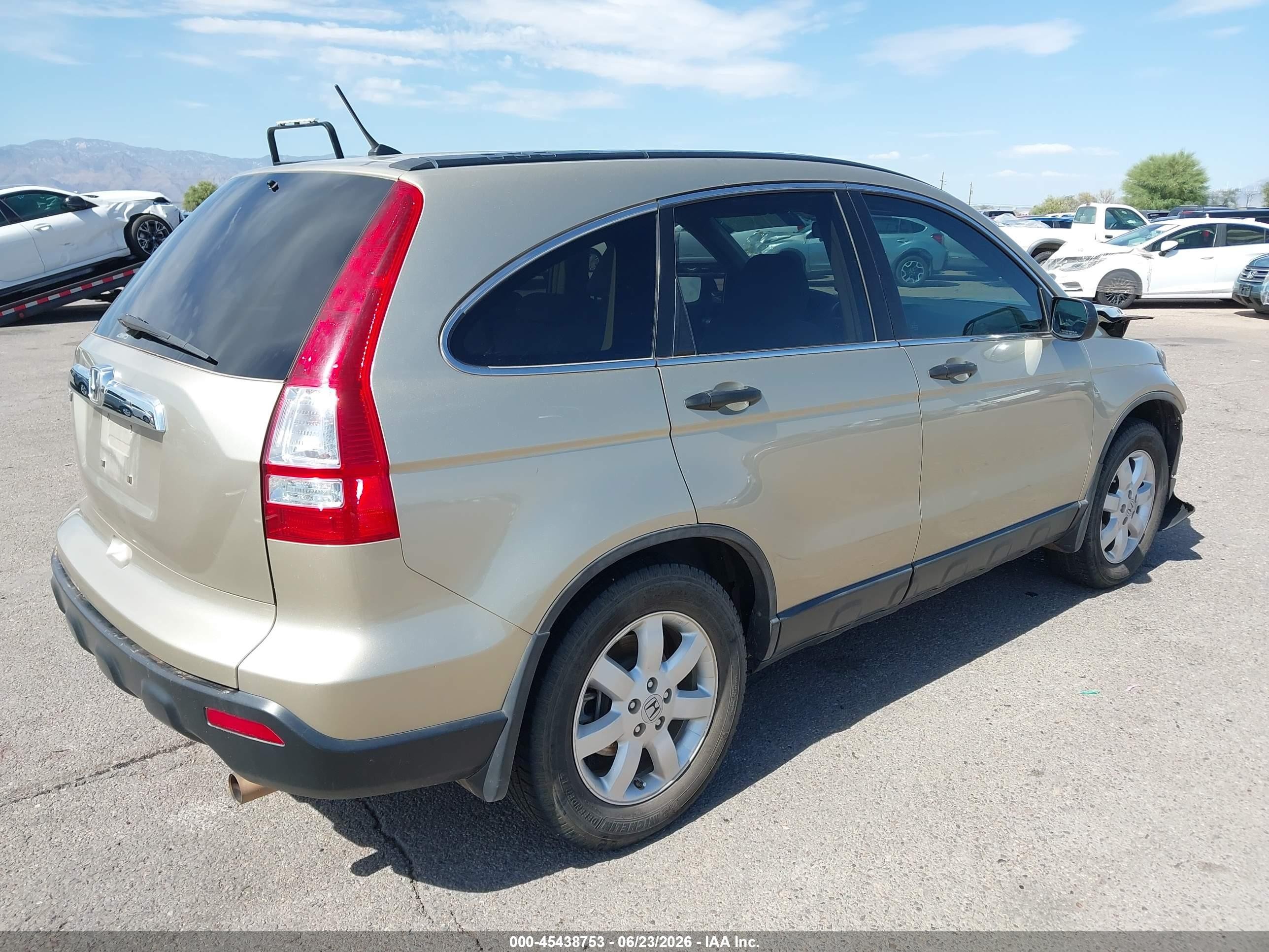 2008 Honda Cr-v Ex Gold vin: 5J6RE48558L042488