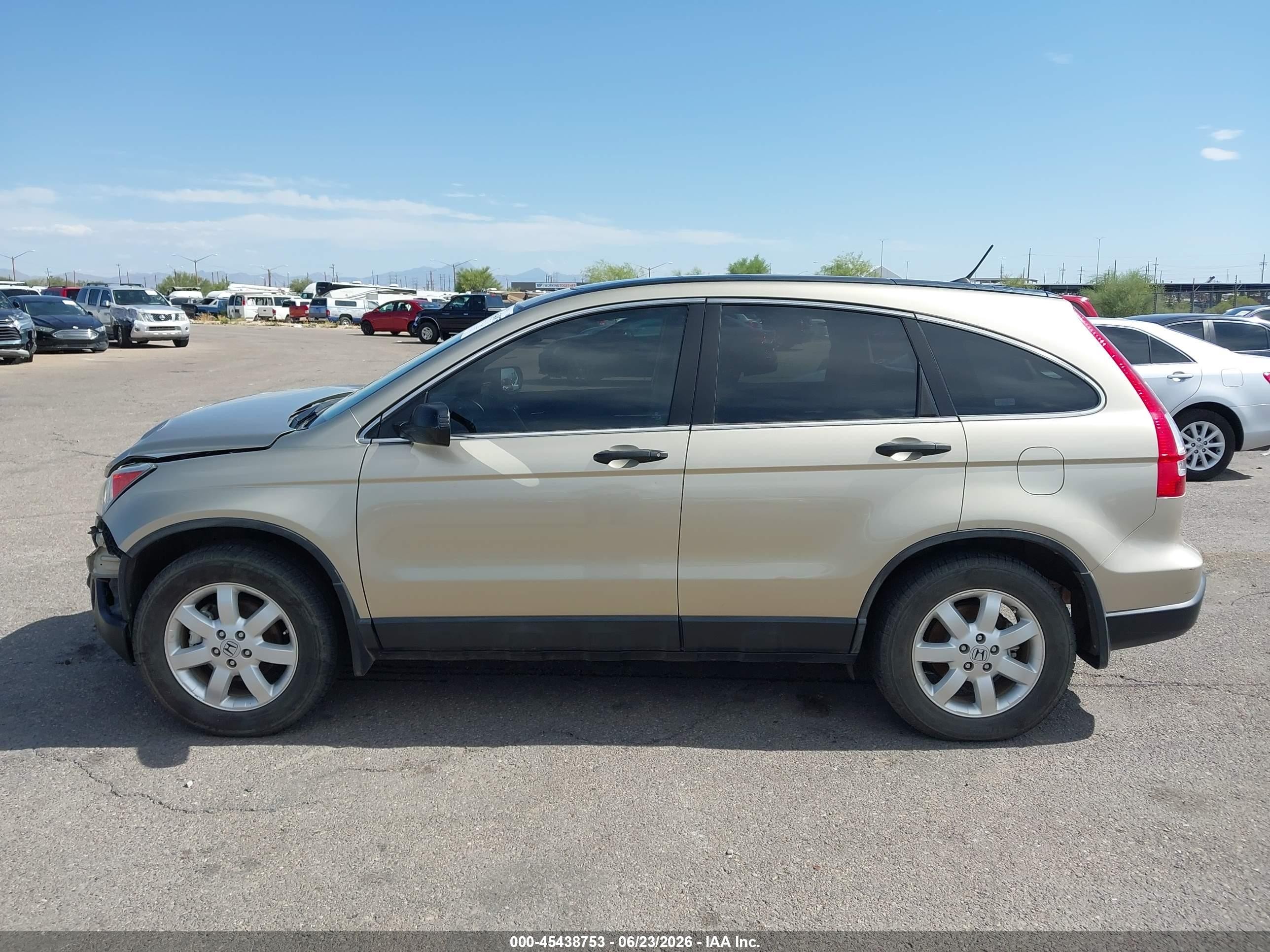 2008 Honda Cr-v Ex Gold vin: 5J6RE48558L042488