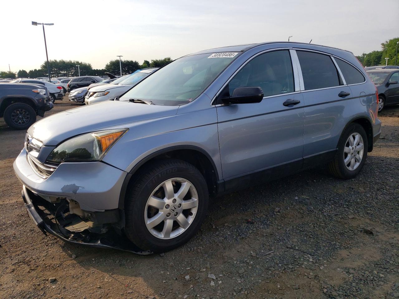 2008 Honda Cr-v Ex Blue vin: 5J6RE48558L045939