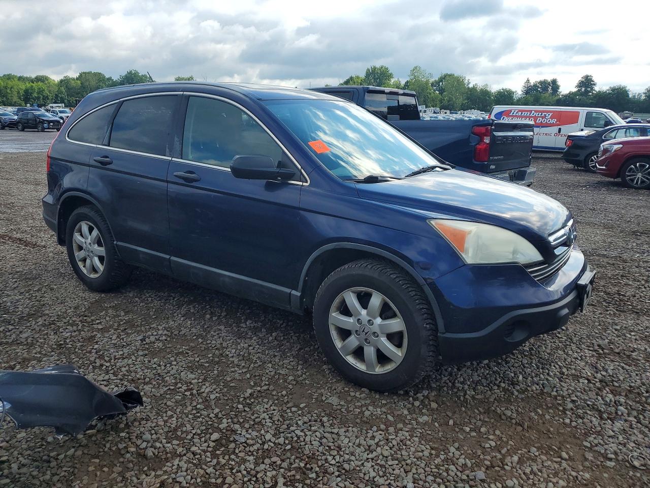 2009 Honda Cr-v Ex Синий vin: 5J6RE48559L011999