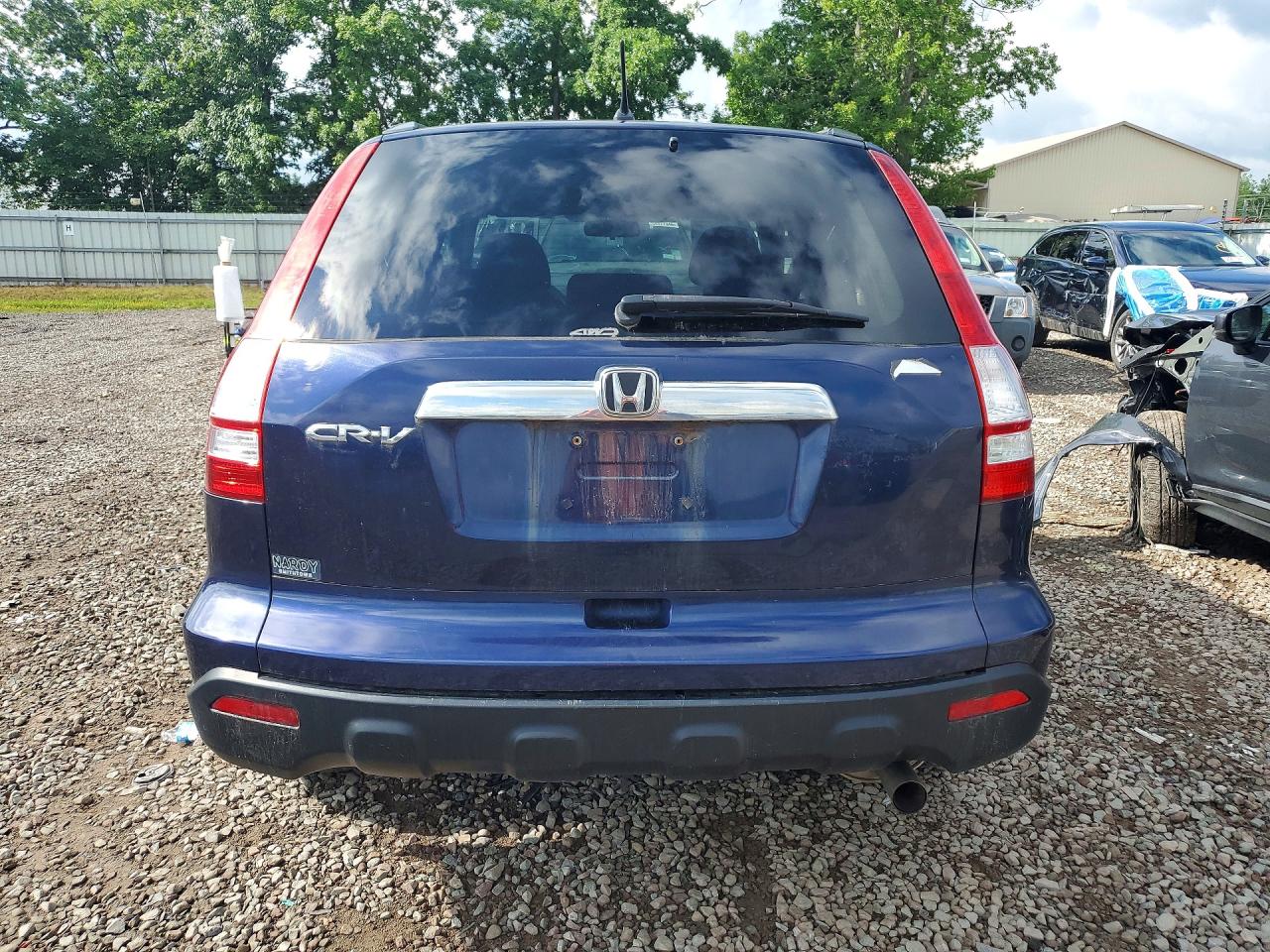 2009 Honda Cr-v Ex Синий vin: 5J6RE48559L011999
