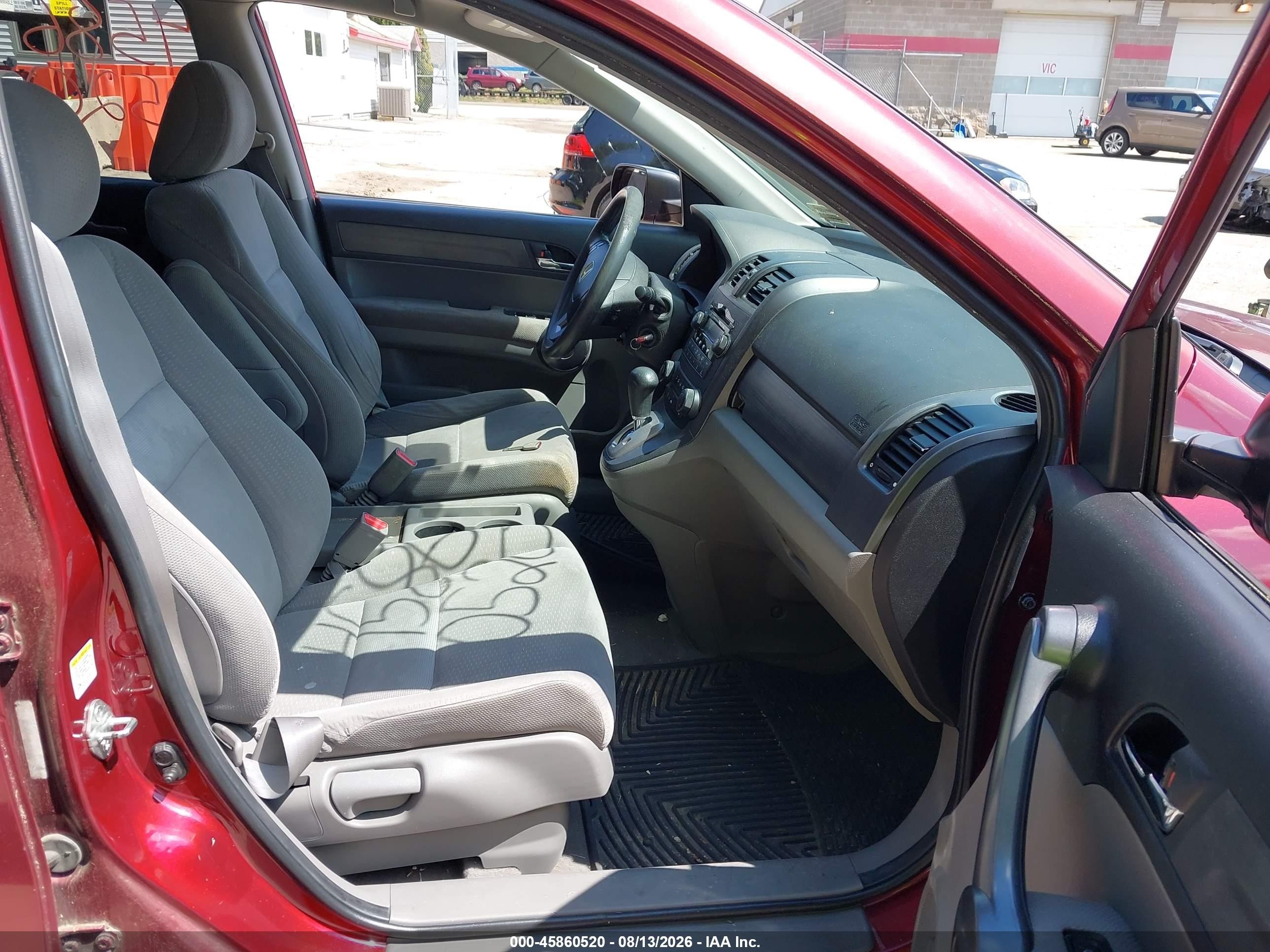 2009 Honda Cr-v Ex Maroon vin: 5J6RE48559L020587