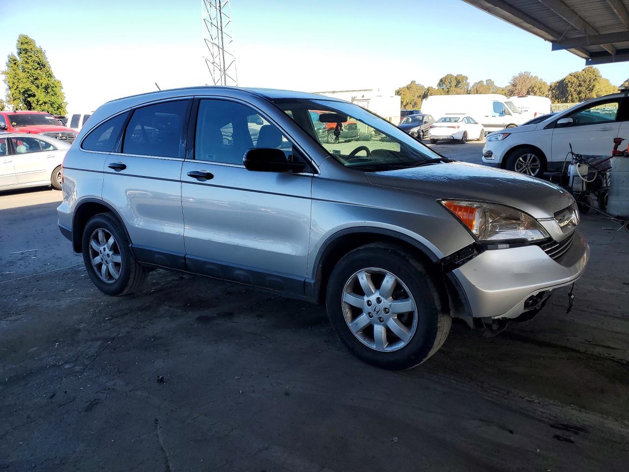2009 Honda Cr-v Ex Silver vin: 5J6RE48559L021092