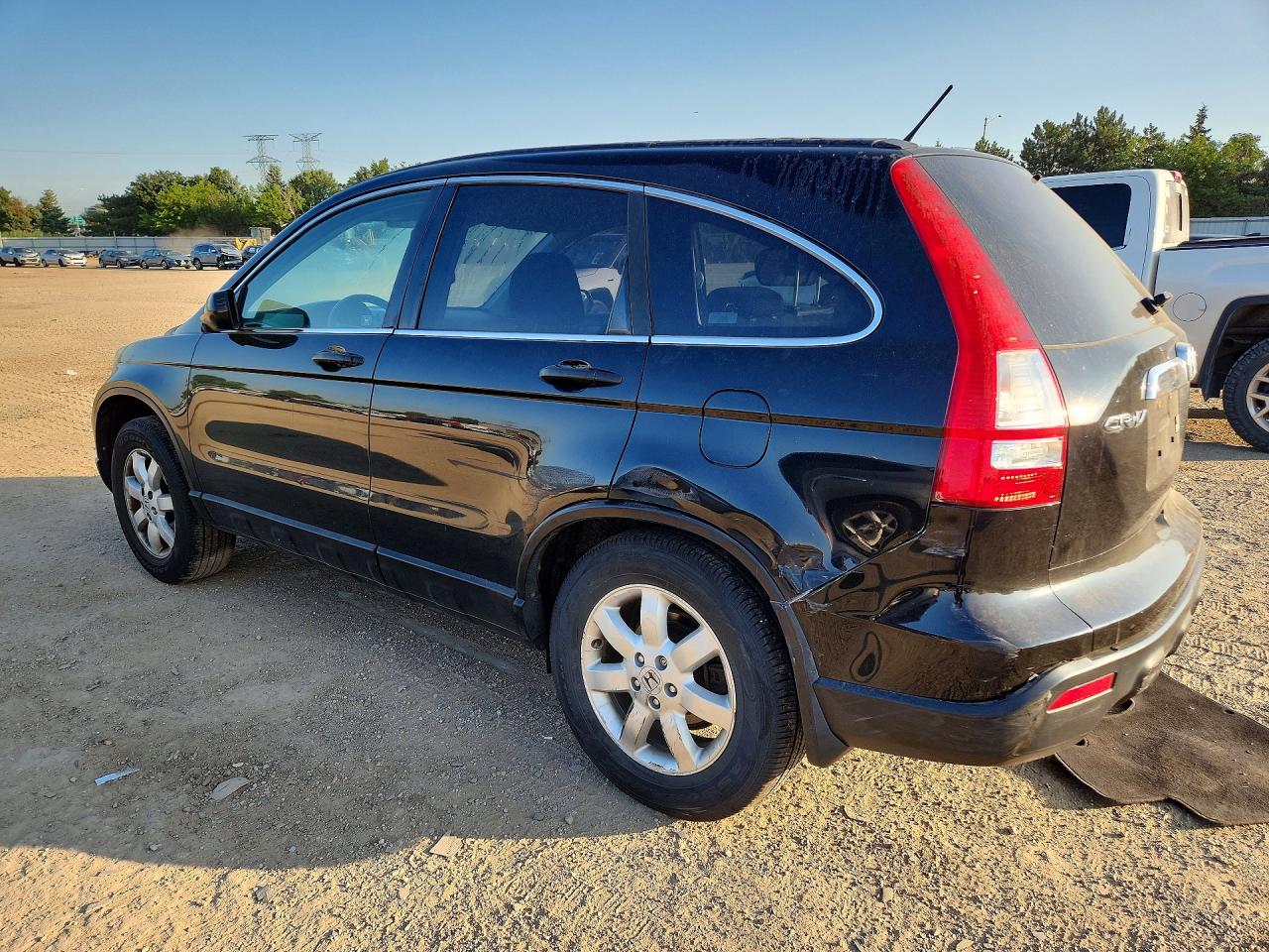 2009 Honda Cr-v Ex Черный vin: 5J6RE48559L023957