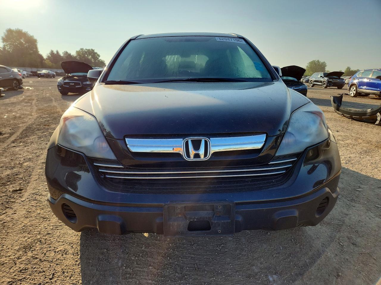 2009 Honda Cr-v Ex Черный vin: 5J6RE48559L023957