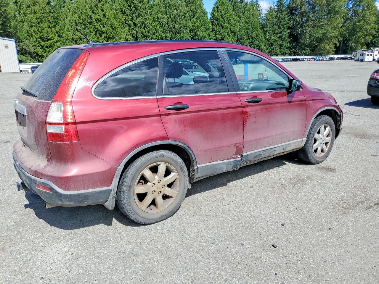 2009 Honda Cr-v Ex Red vin: 5J6RE48559L054450