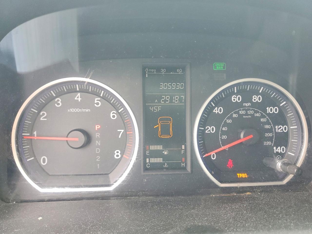 2007 Honda Cr-v Ex Blue vin: 5J6RE48567L000510