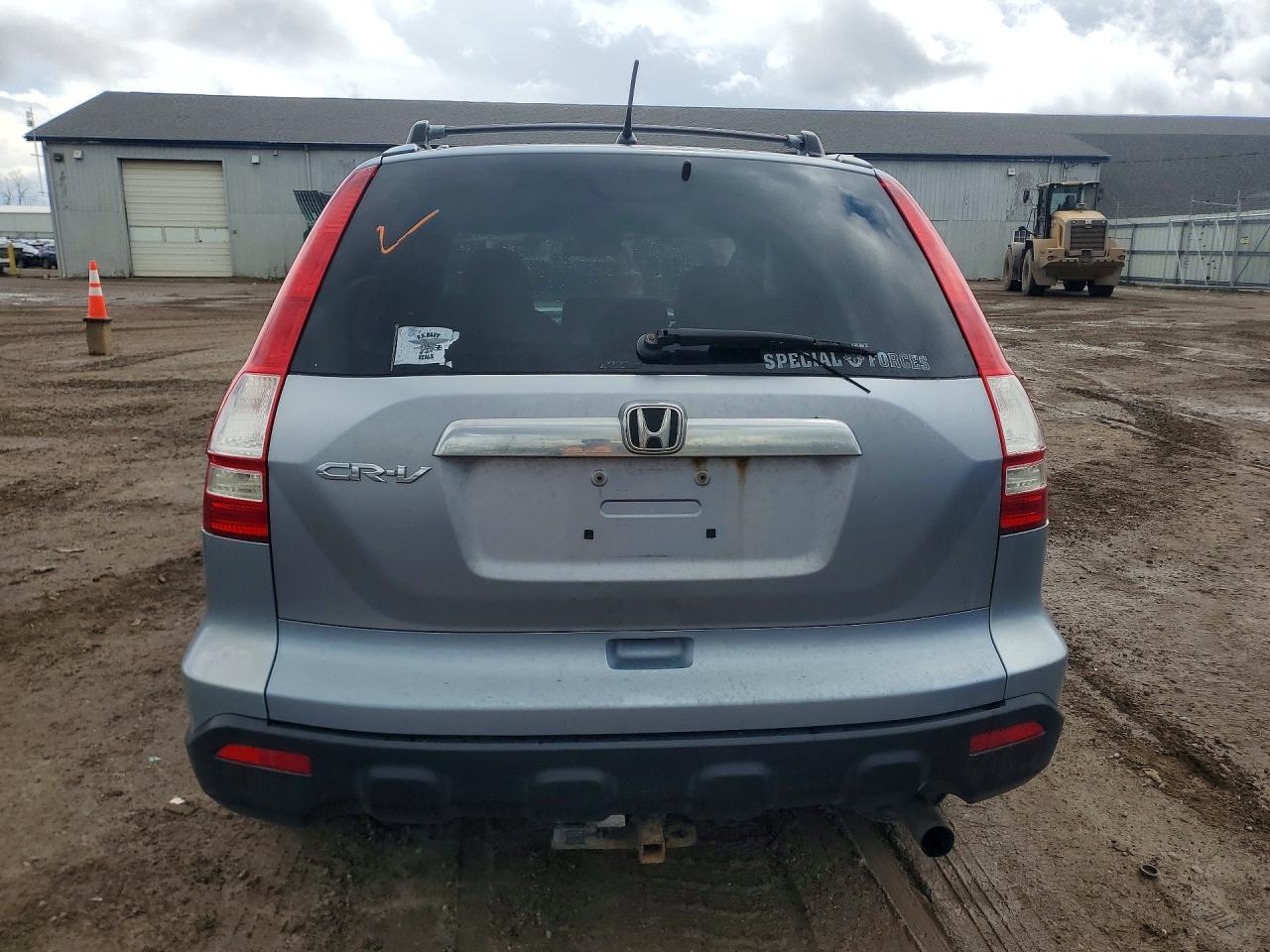 2007 Honda Cr-v Ex Blue vin: 5J6RE48567L000510