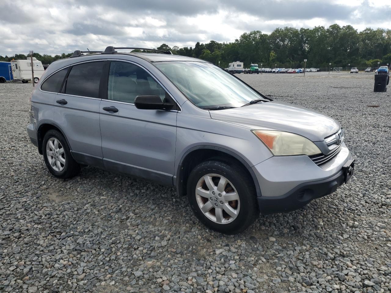 2008 Honda Cr-v Ex Silver vin: 5J6RE48568L017180