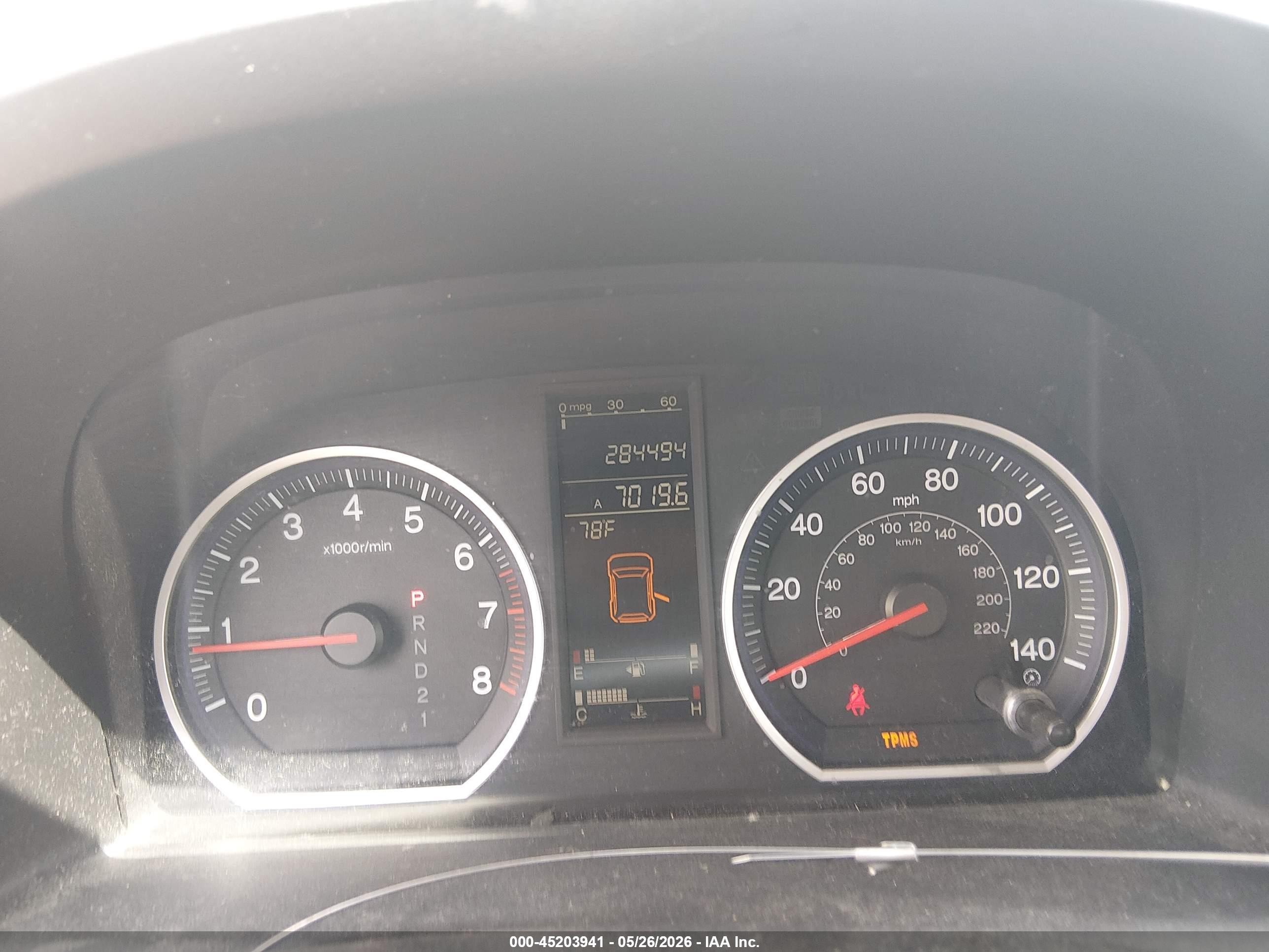 2008 Honda Cr-v Ex White vin: 5J6RE48568L028549