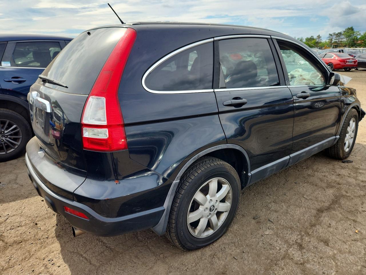2008 Honda Cr-v Ex Blue vin: 5J6RE48568L037901