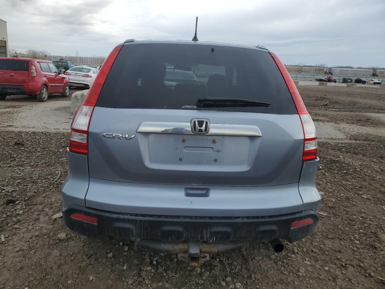 2008 Honda Cr-v Ex Blue vin: 5J6RE48568L044024