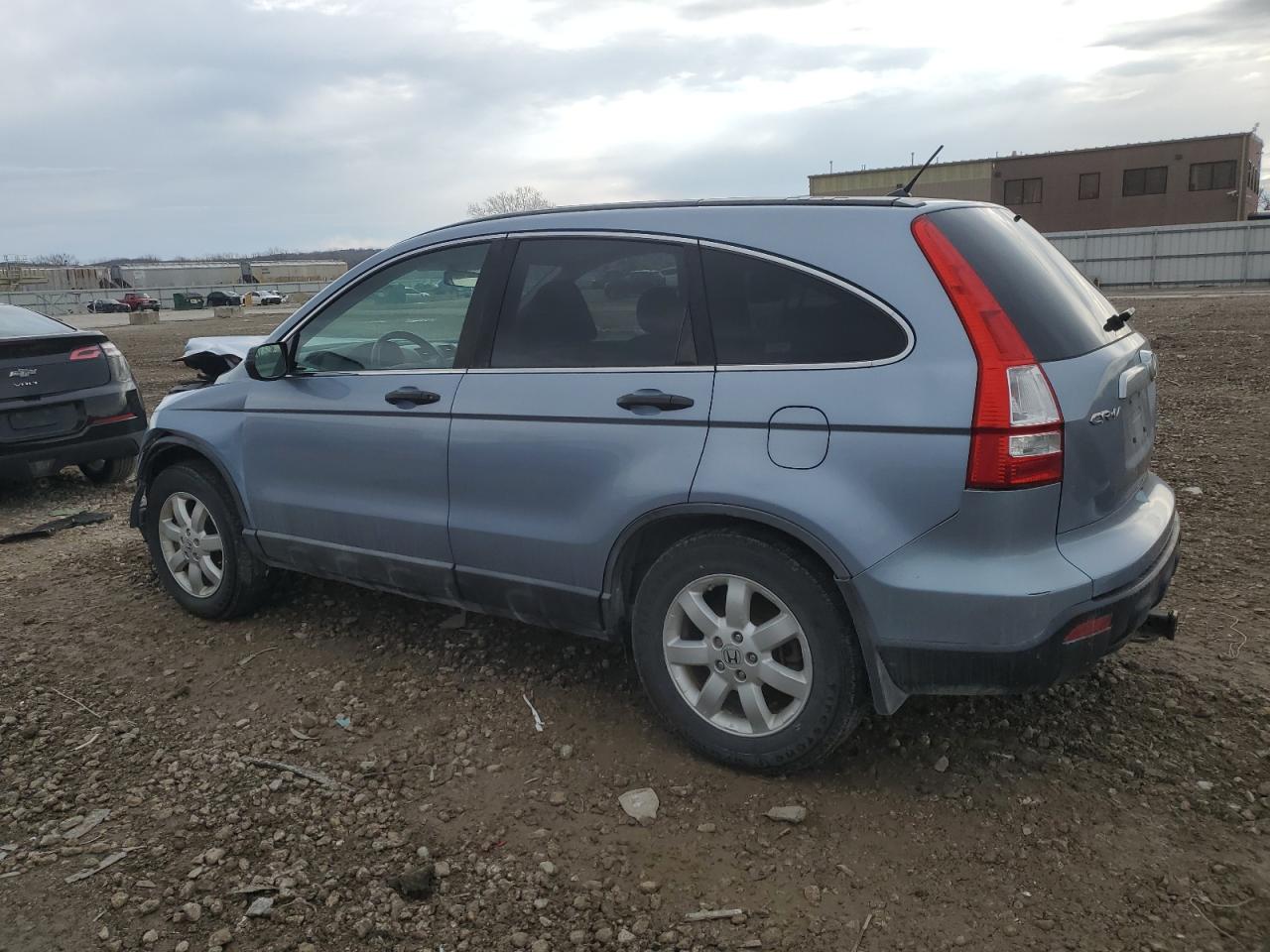 2008 Honda Cr-v Ex Blue vin: 5J6RE48568L044024