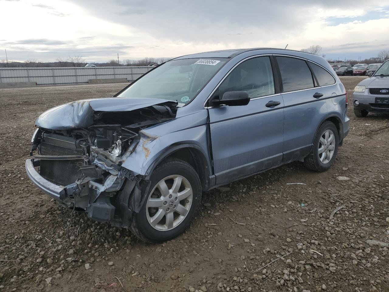 2008 Honda Cr-v Ex Blue vin: 5J6RE48568L044024
