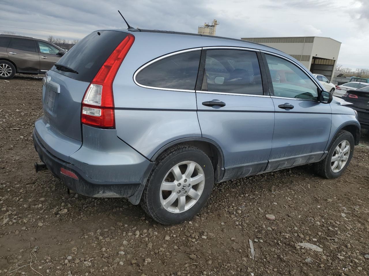 2008 Honda Cr-v Ex Blue vin: 5J6RE48568L044024