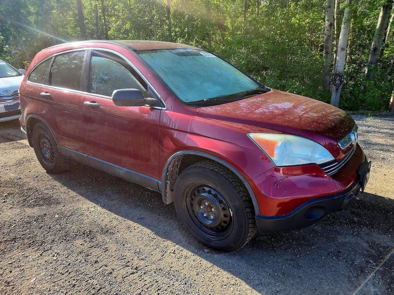 2008 Honda Cr-v Ex Red vin: 5J6RE48568L804128