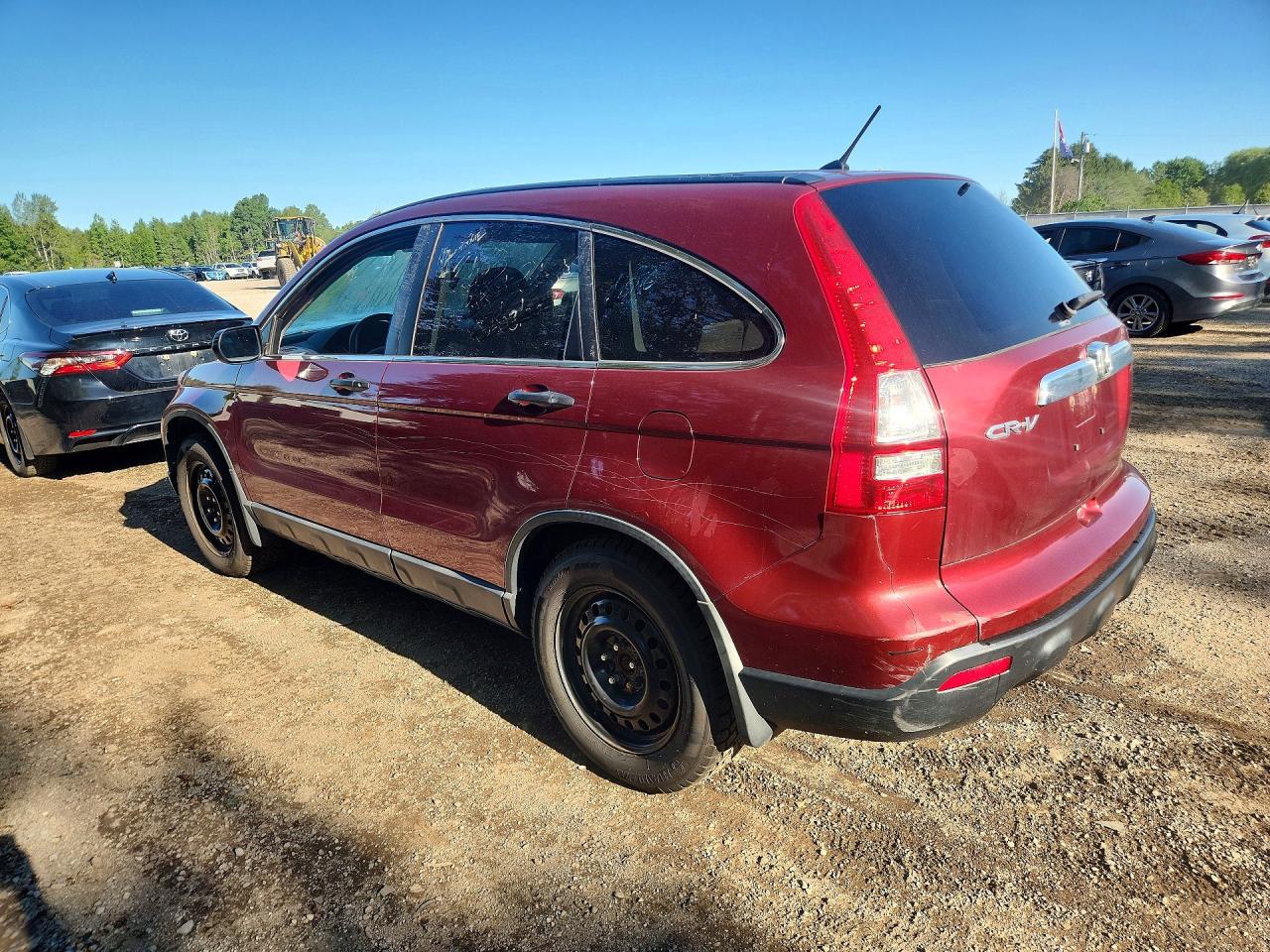2008 Honda Cr-v Ex Red vin: 5J6RE48568L804128