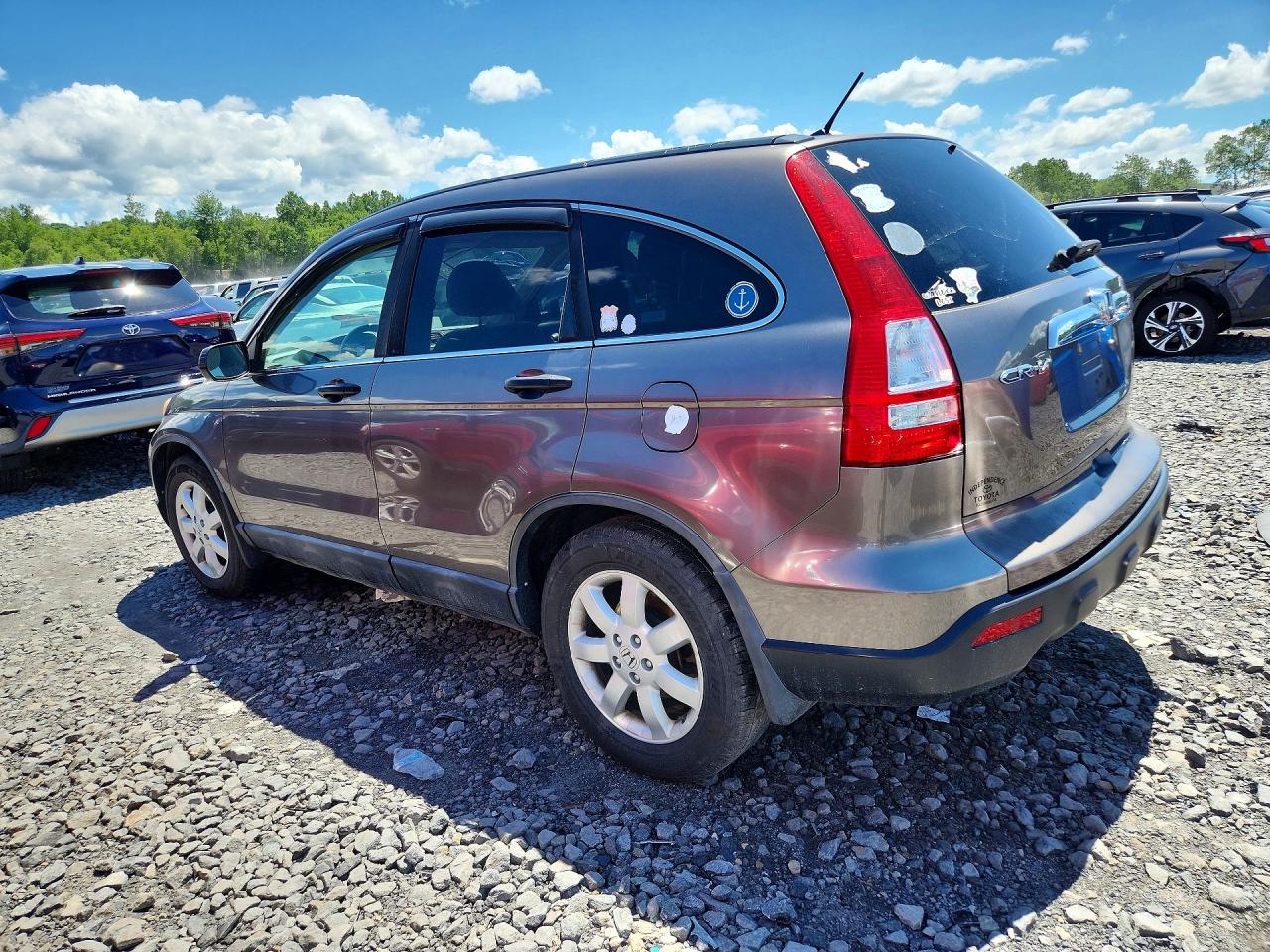 2009 Honda Cr-v Ex Gold vin: 5J6RE48569L004463