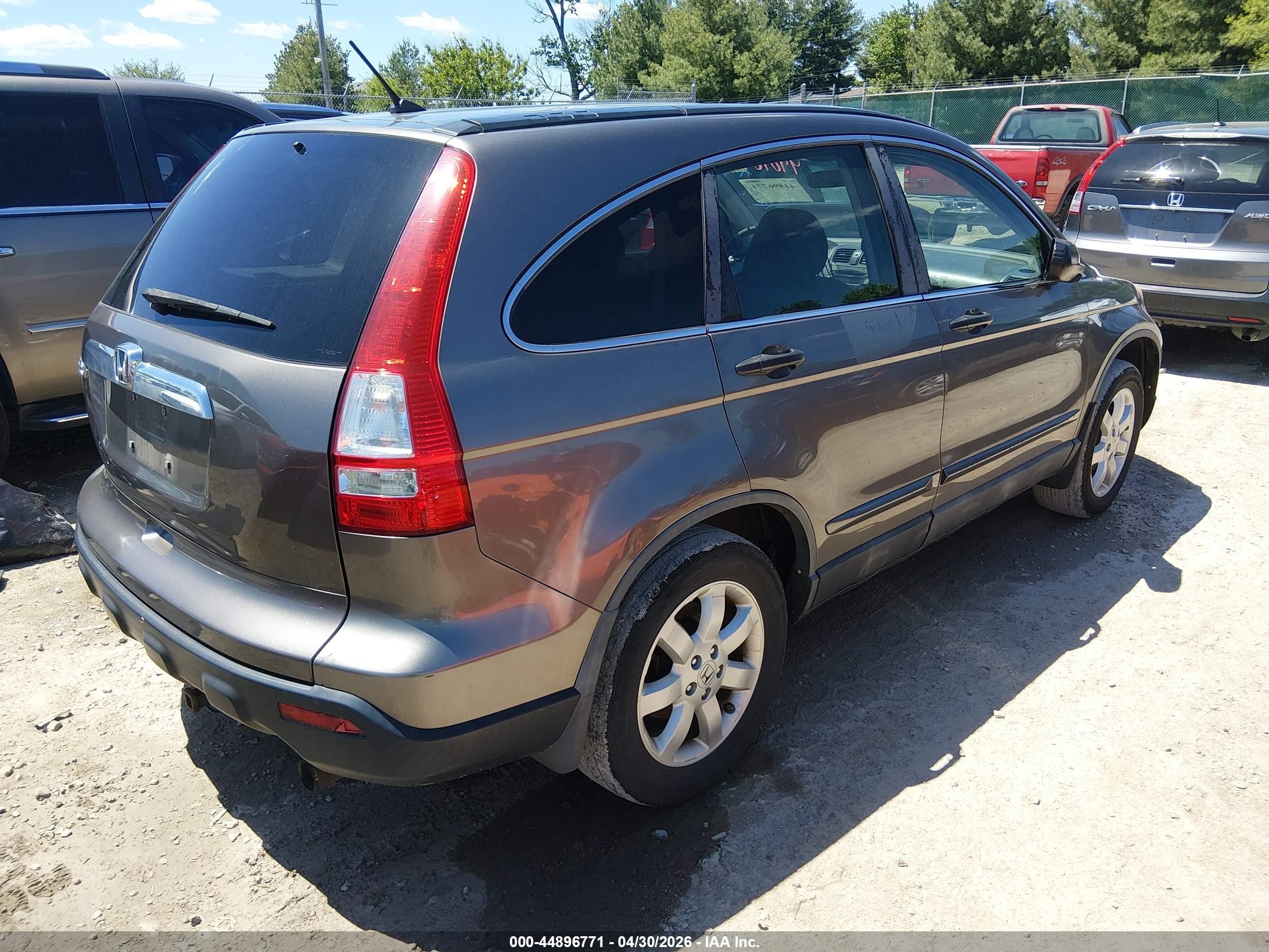2009 Honda Cr-v Ex Gray vin: 5J6RE48569L011963