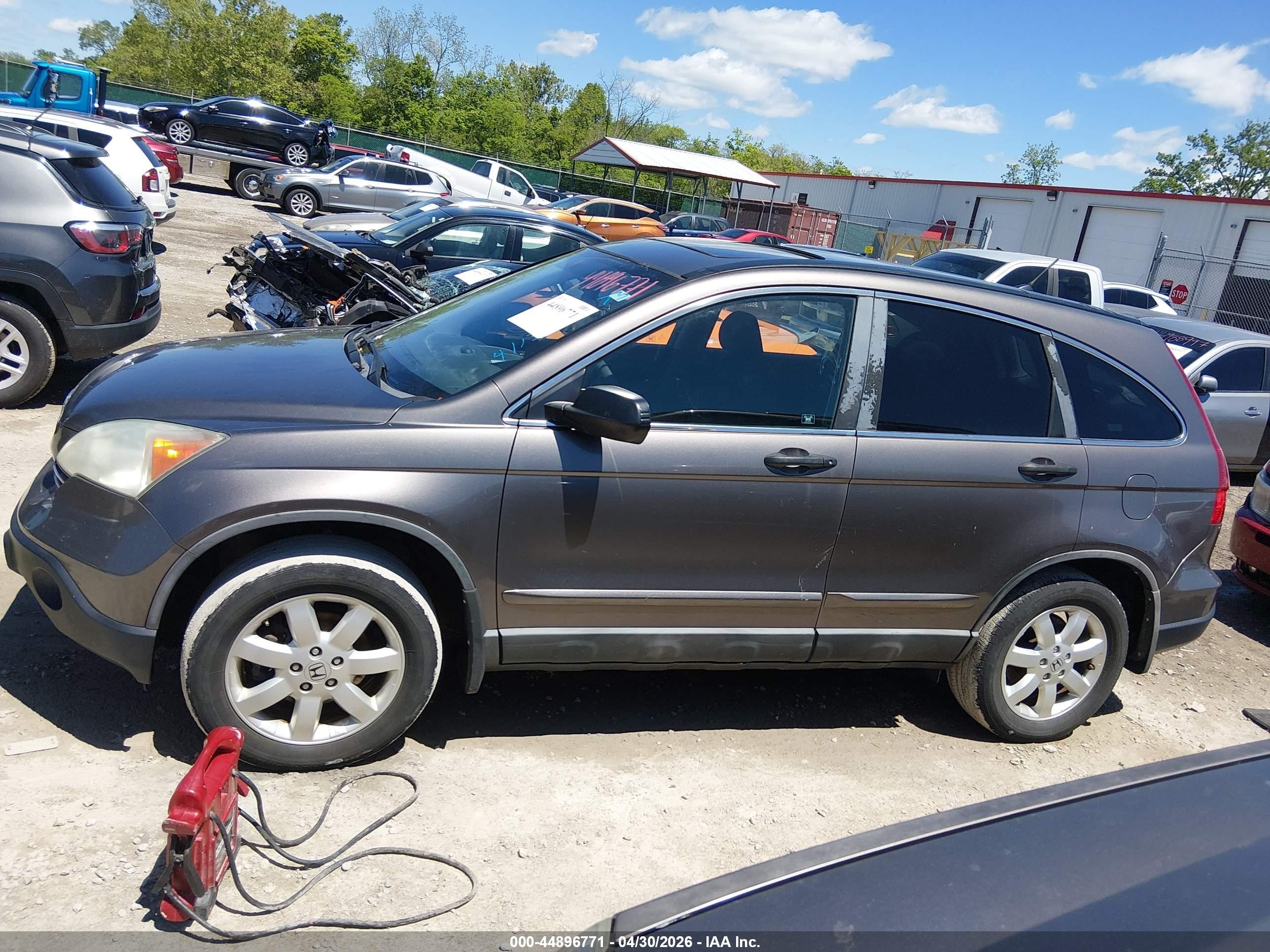 2009 Honda Cr-v Ex Gray vin: 5J6RE48569L011963