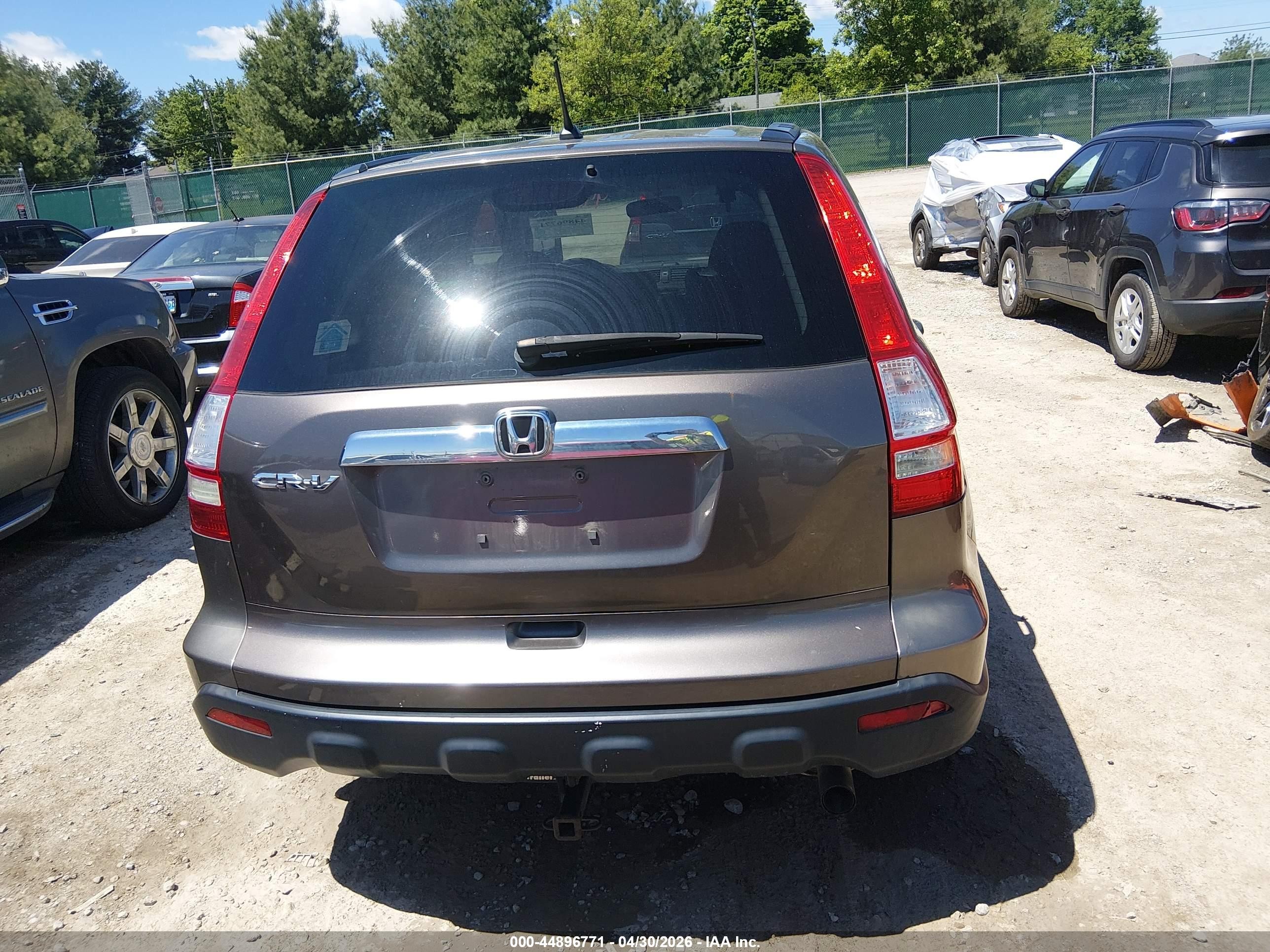 2009 Honda Cr-v Ex Gray vin: 5J6RE48569L011963