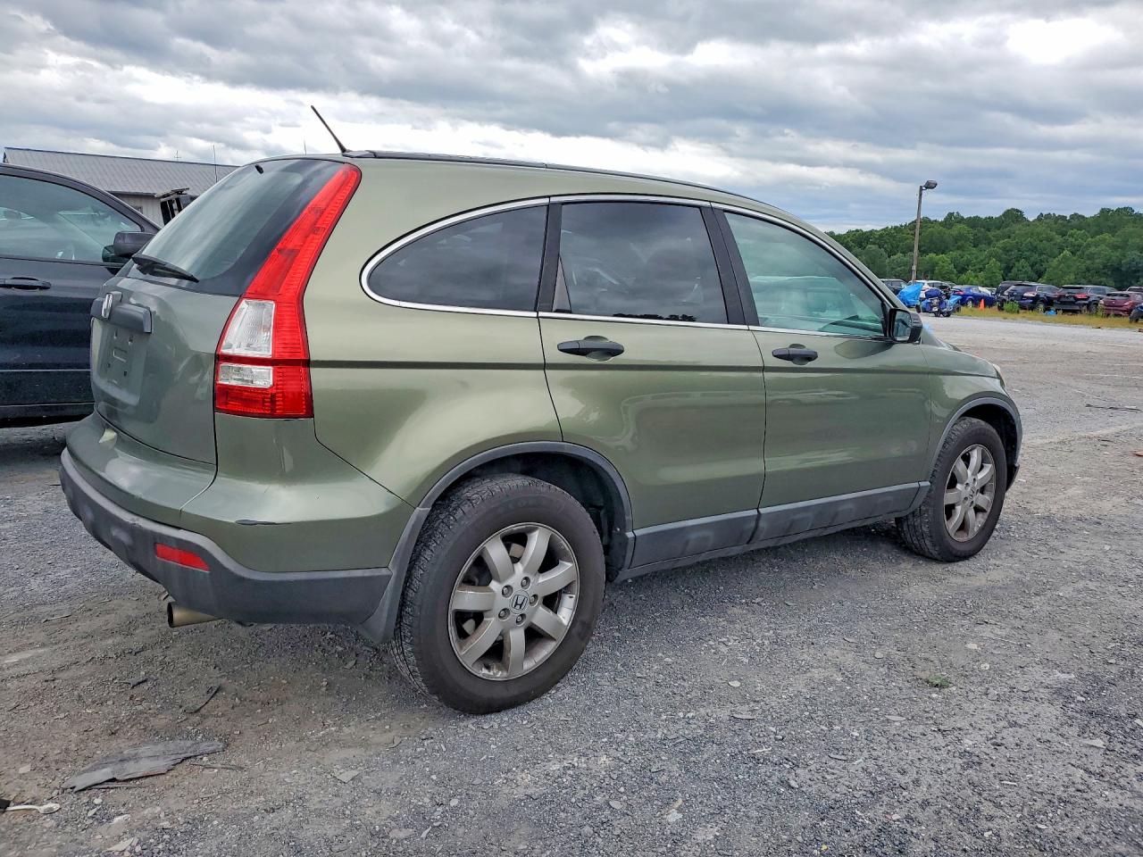 2009 Honda Cr-v Ex Green vin: 5J6RE48569L021831