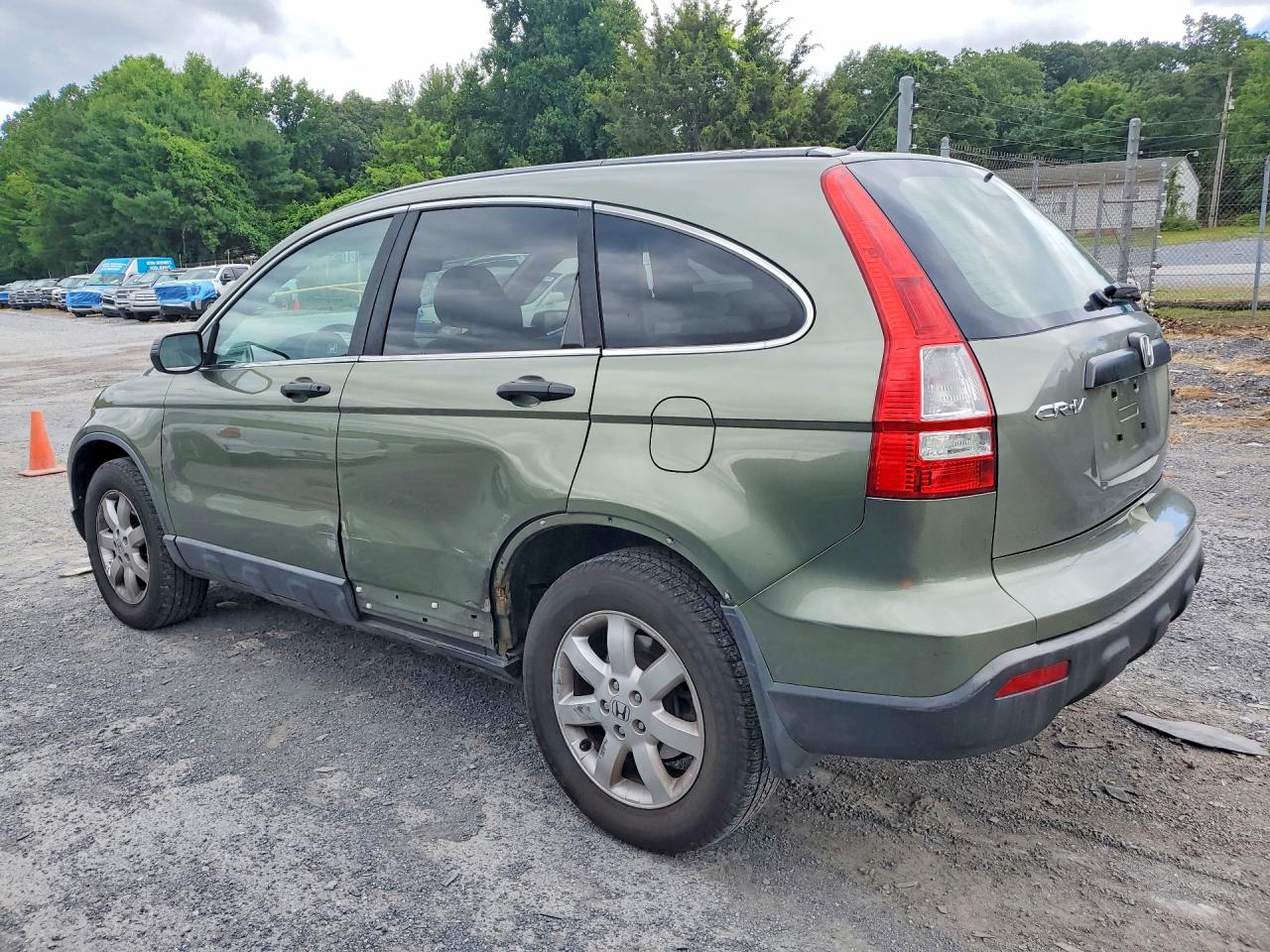 2009 Honda Cr-v Ex Green vin: 5J6RE48569L021831