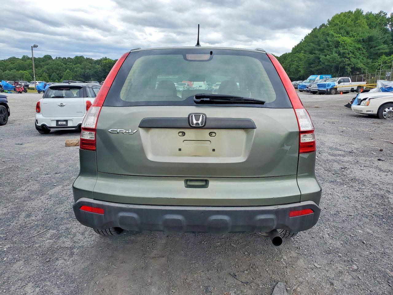 2009 Honda Cr-v Ex Green vin: 5J6RE48569L021831