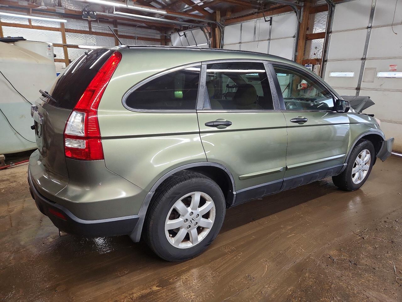 2009 Honda Cr-v Ex Green vin: 5J6RE48569L031114