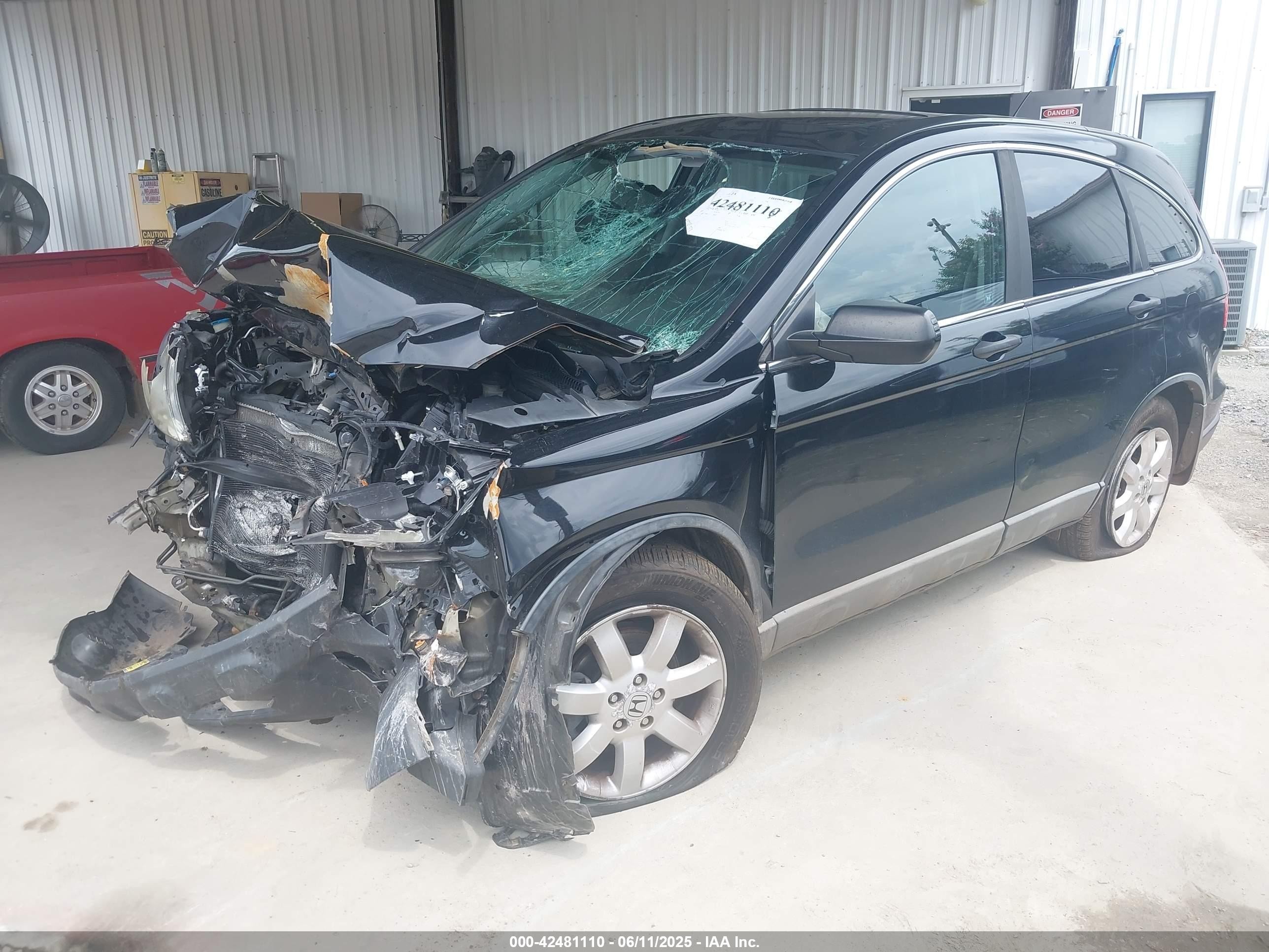 2009 Honda Cr-v Ex Black vin: 5J6RE48569L032649