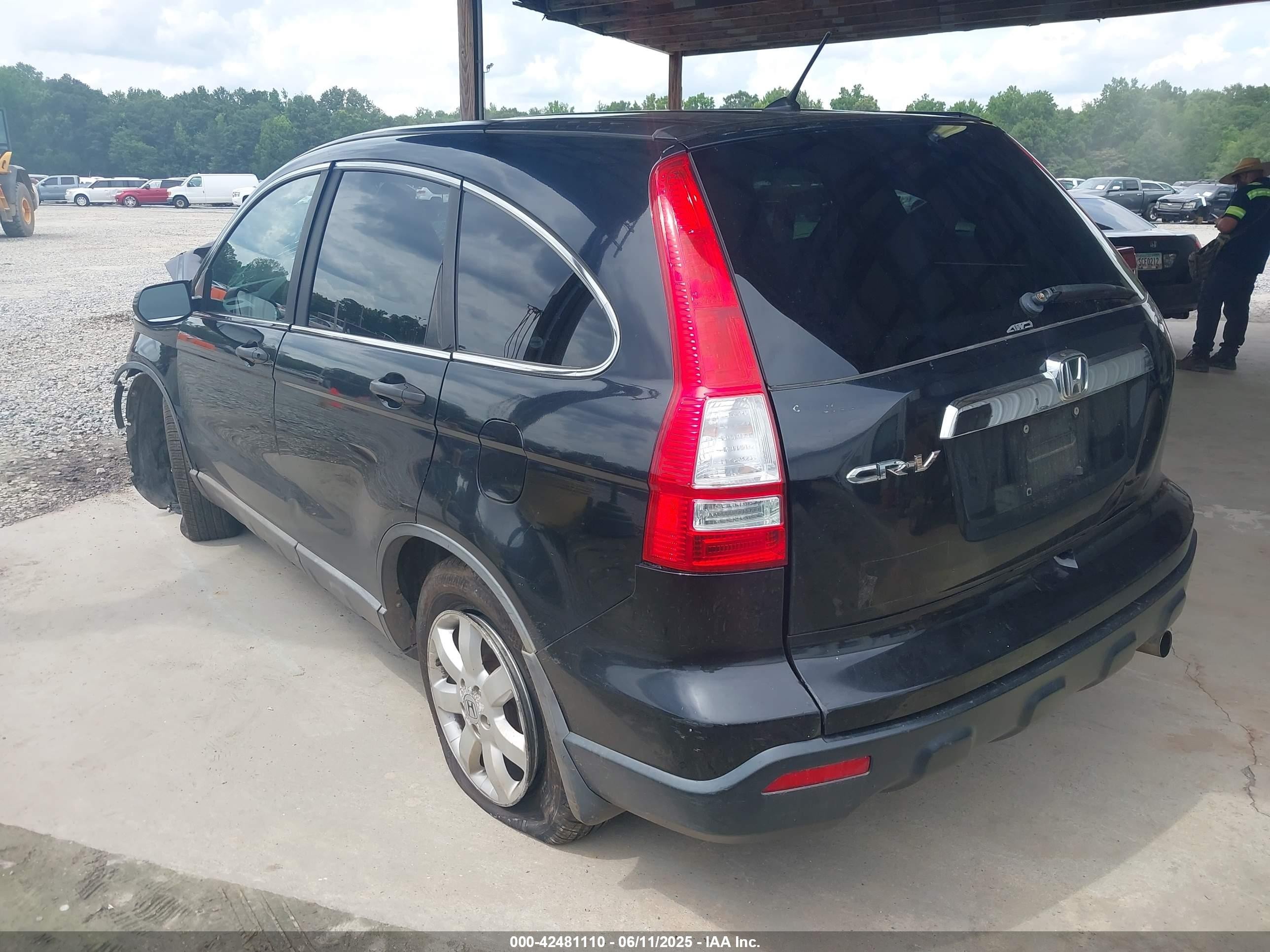 2009 Honda Cr-v Ex Black vin: 5J6RE48569L032649