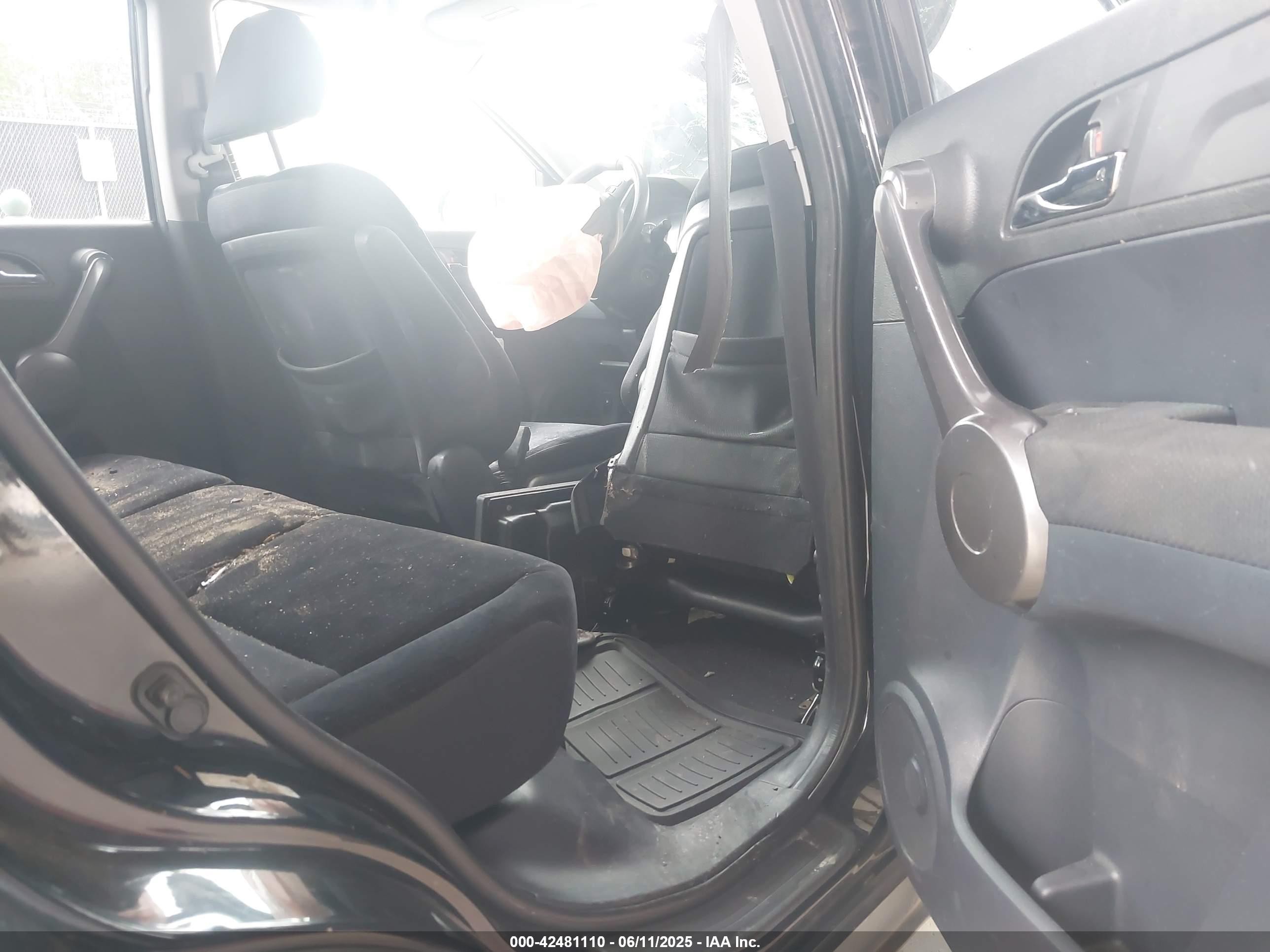 2009 Honda Cr-v Ex Black vin: 5J6RE48569L032649