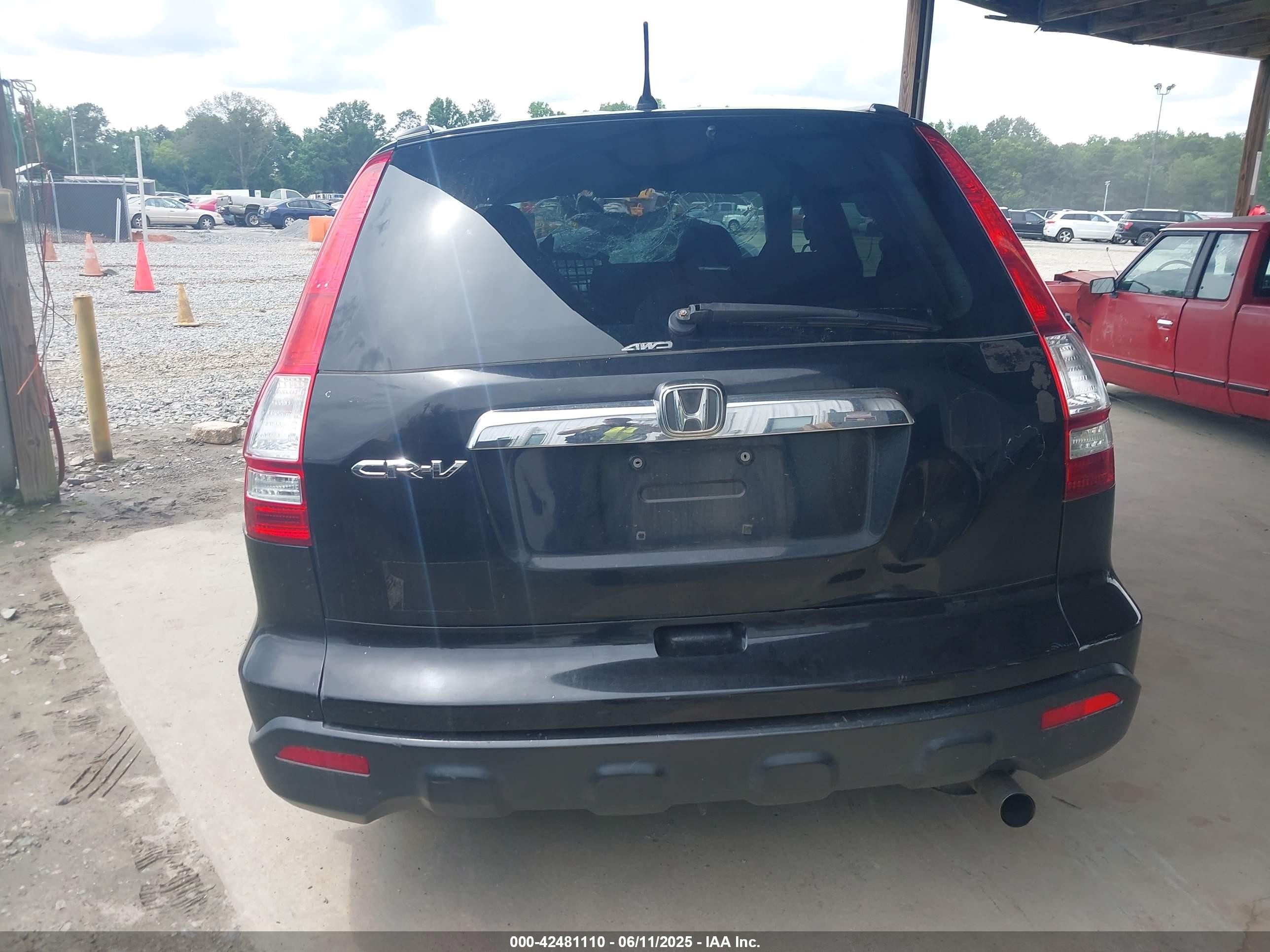 2009 Honda Cr-v Ex Black vin: 5J6RE48569L032649