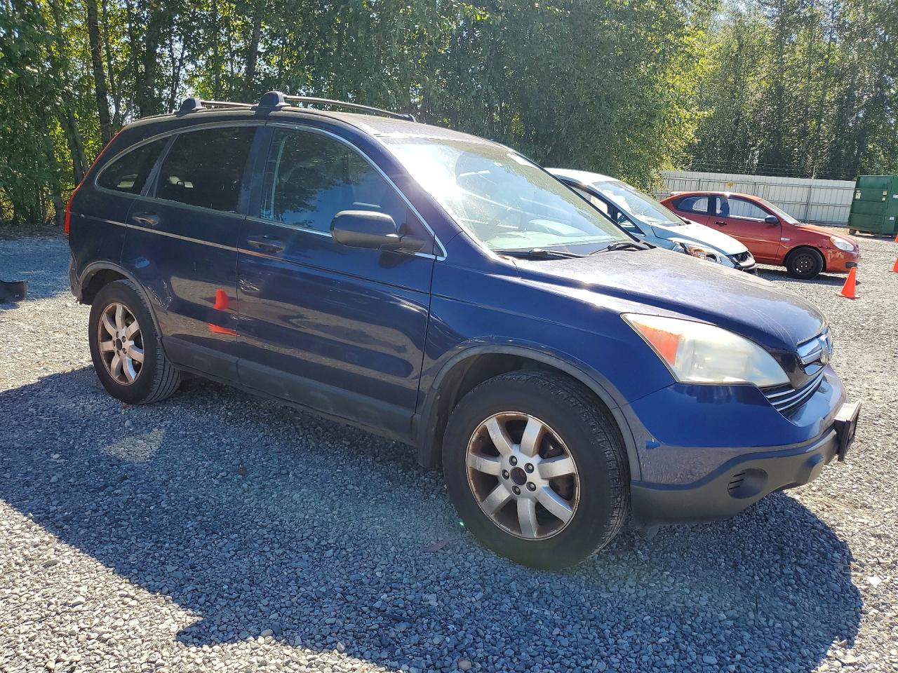 2009 Honda Cr-v Ex Синий vin: 5J6RE48569L033820