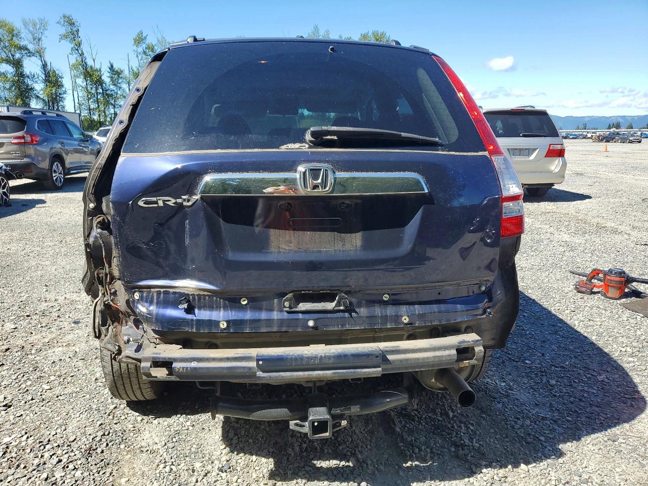 2009 Honda Cr-v Ex Синий vin: 5J6RE48569L033820