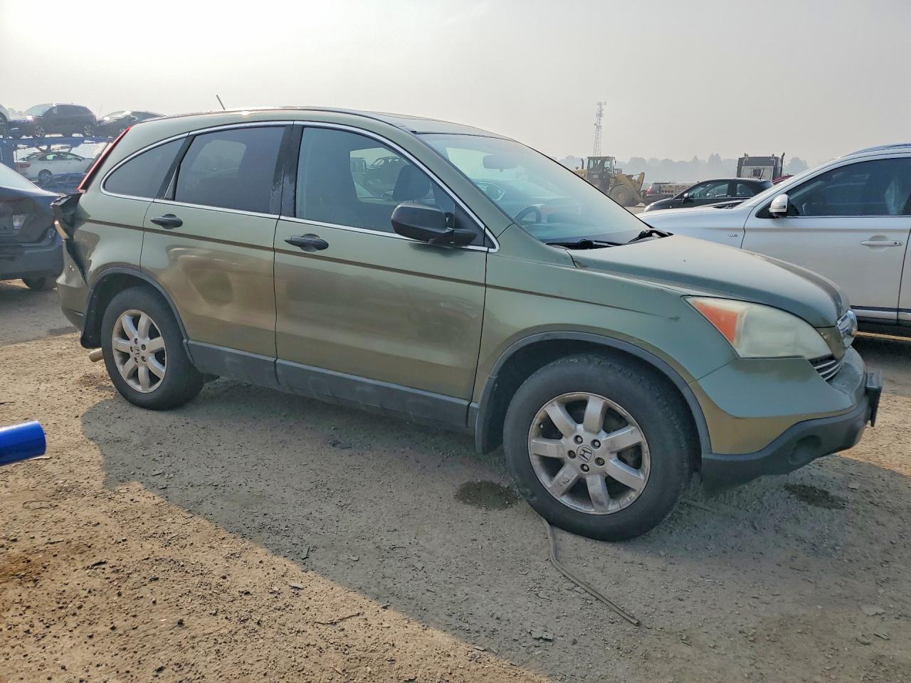 2009 Honda Cr-v Ex Green vin: 5J6RE48569L804695