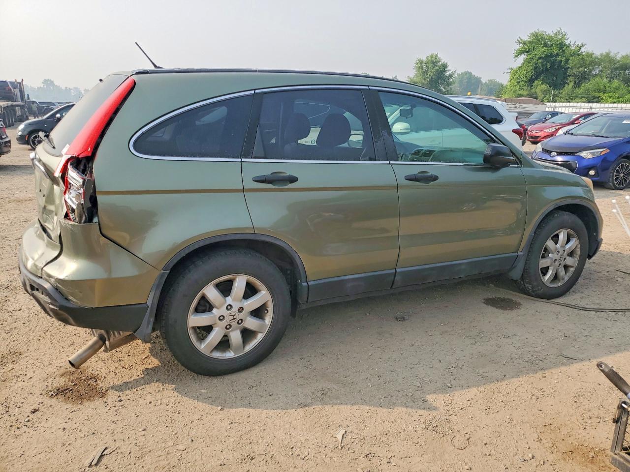 2009 Honda Cr-v Ex Green vin: 5J6RE48569L804695