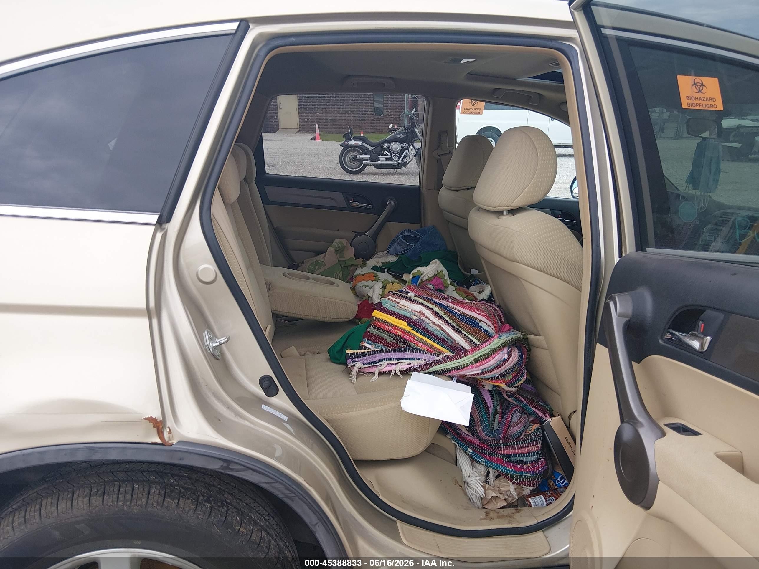 2008 Honda Cr-v Ex Золотой vin: 5J6RE48578L047157