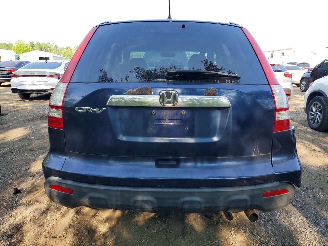 2008 Honda Cr-v Ex Blue vin: 5J6RE48578L808348