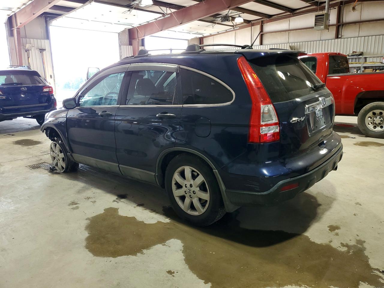 2009 Honda Crv Ex-l Blue vin: 5J6RE48579L009882