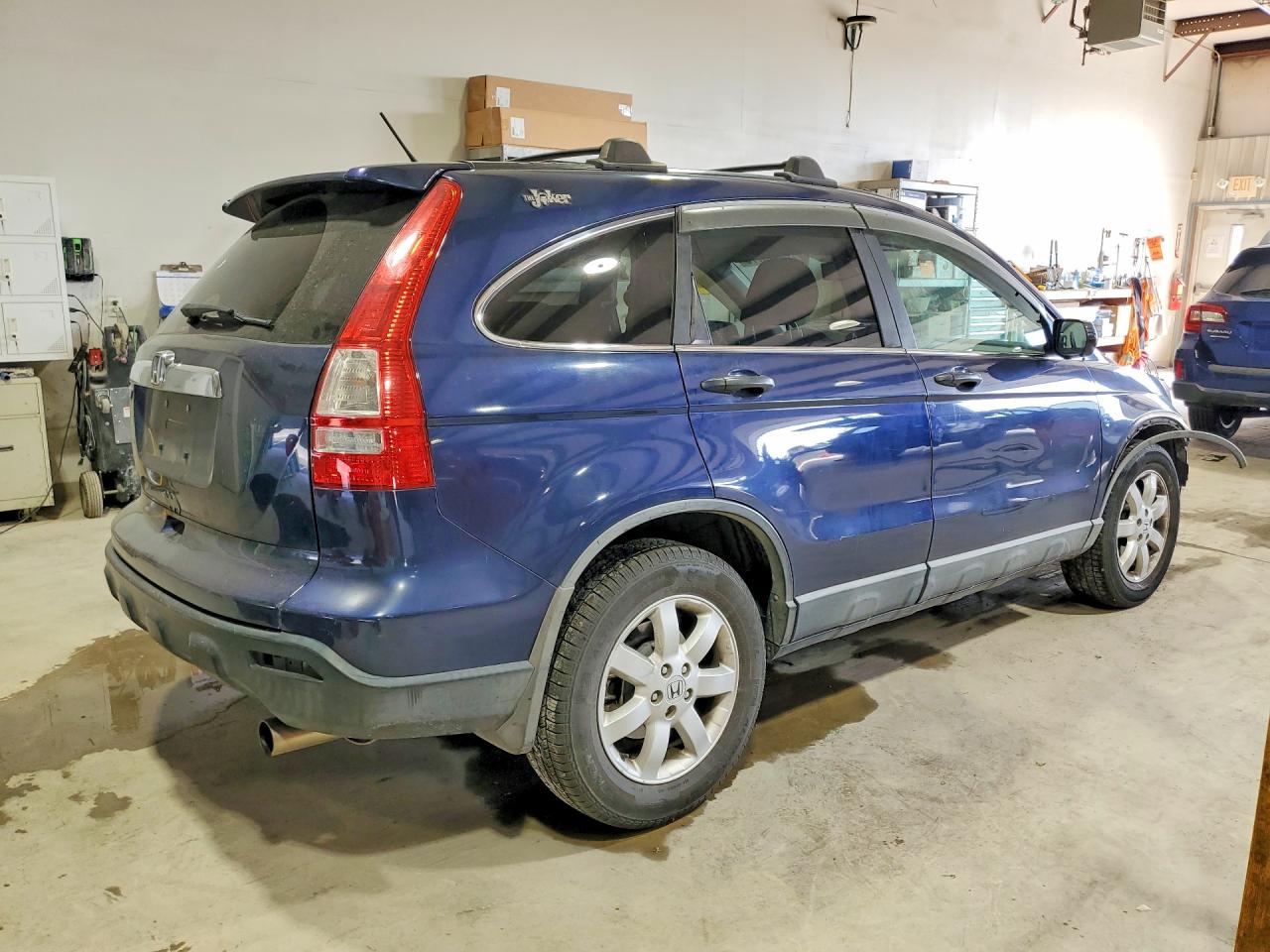 2009 Honda Crv Ex-l Blue vin: 5J6RE48579L009882