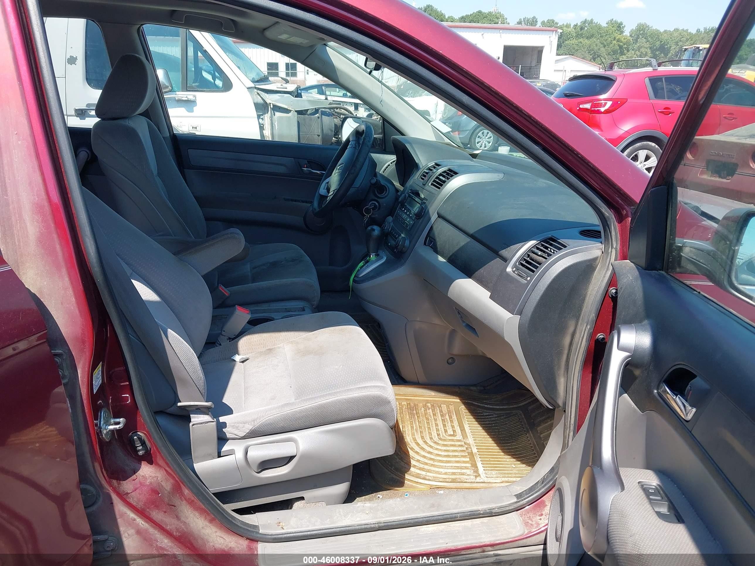2009 Honda Cr-v Ex Burgundy vin: 5J6RE48579L046088