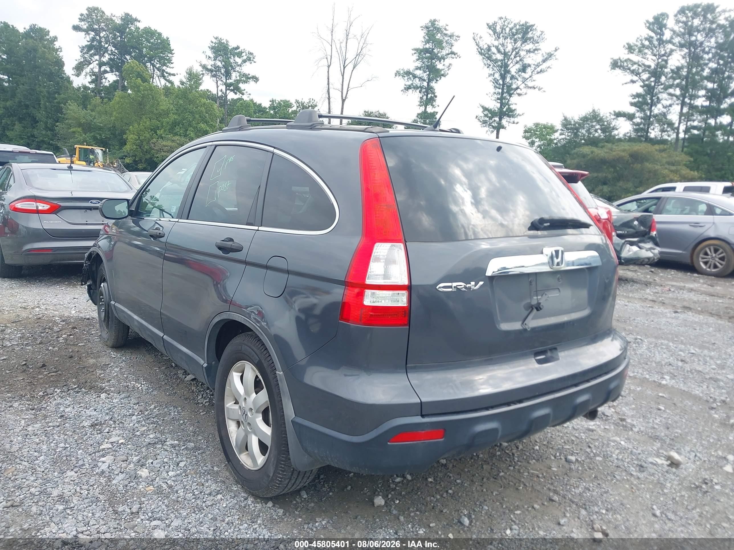 2009 Honda Cr-v Ex Серый vin: 5J6RE48579L059682