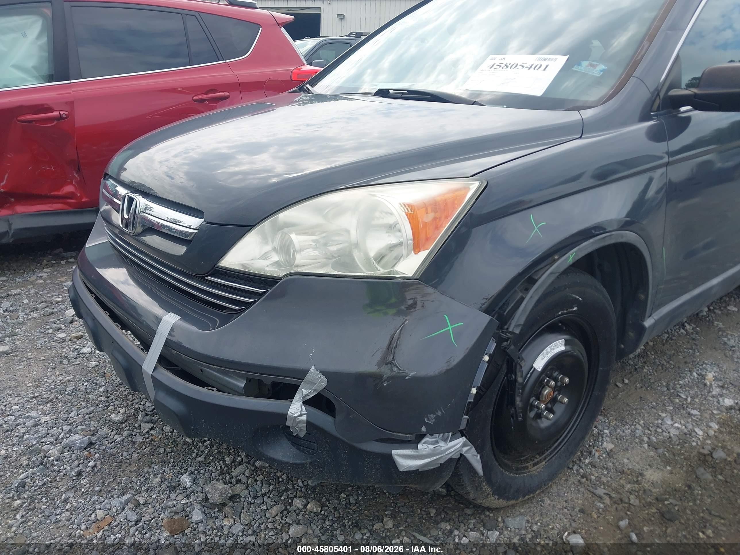 2009 Honda Cr-v Ex Серый vin: 5J6RE48579L059682