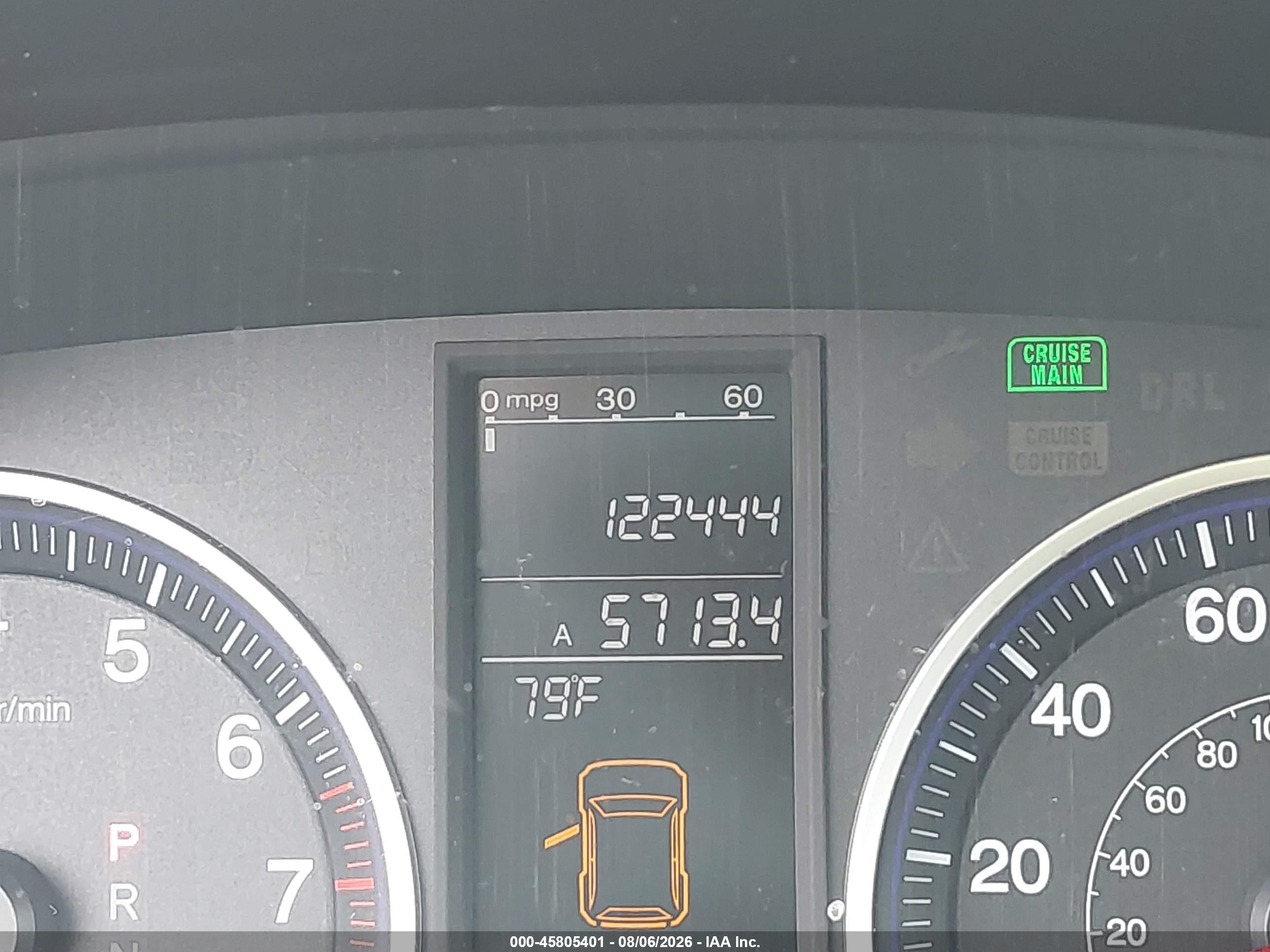 2009 Honda Cr-v Ex Серый vin: 5J6RE48579L059682