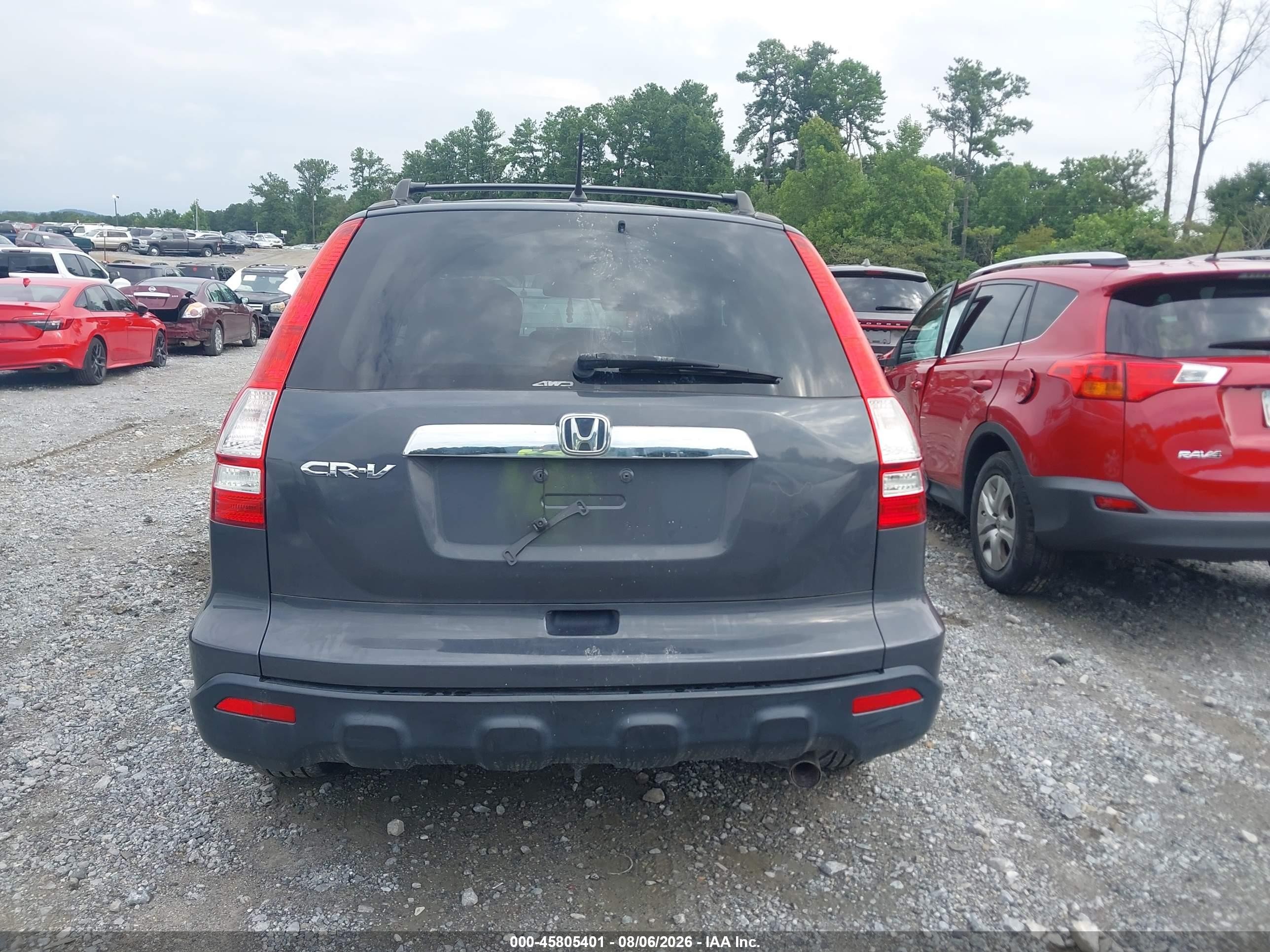 2009 Honda Cr-v Ex Серый vin: 5J6RE48579L059682