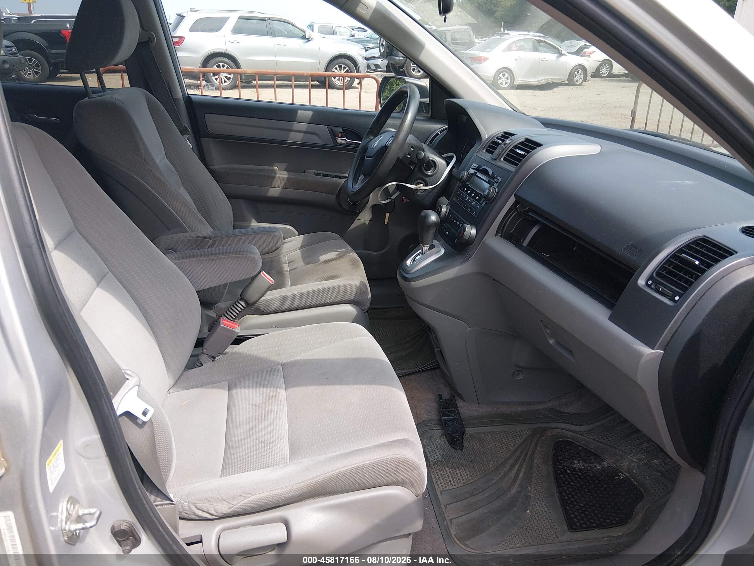 2009 Honda Cr-v Ex Silver vin: 5J6RE48579L065384