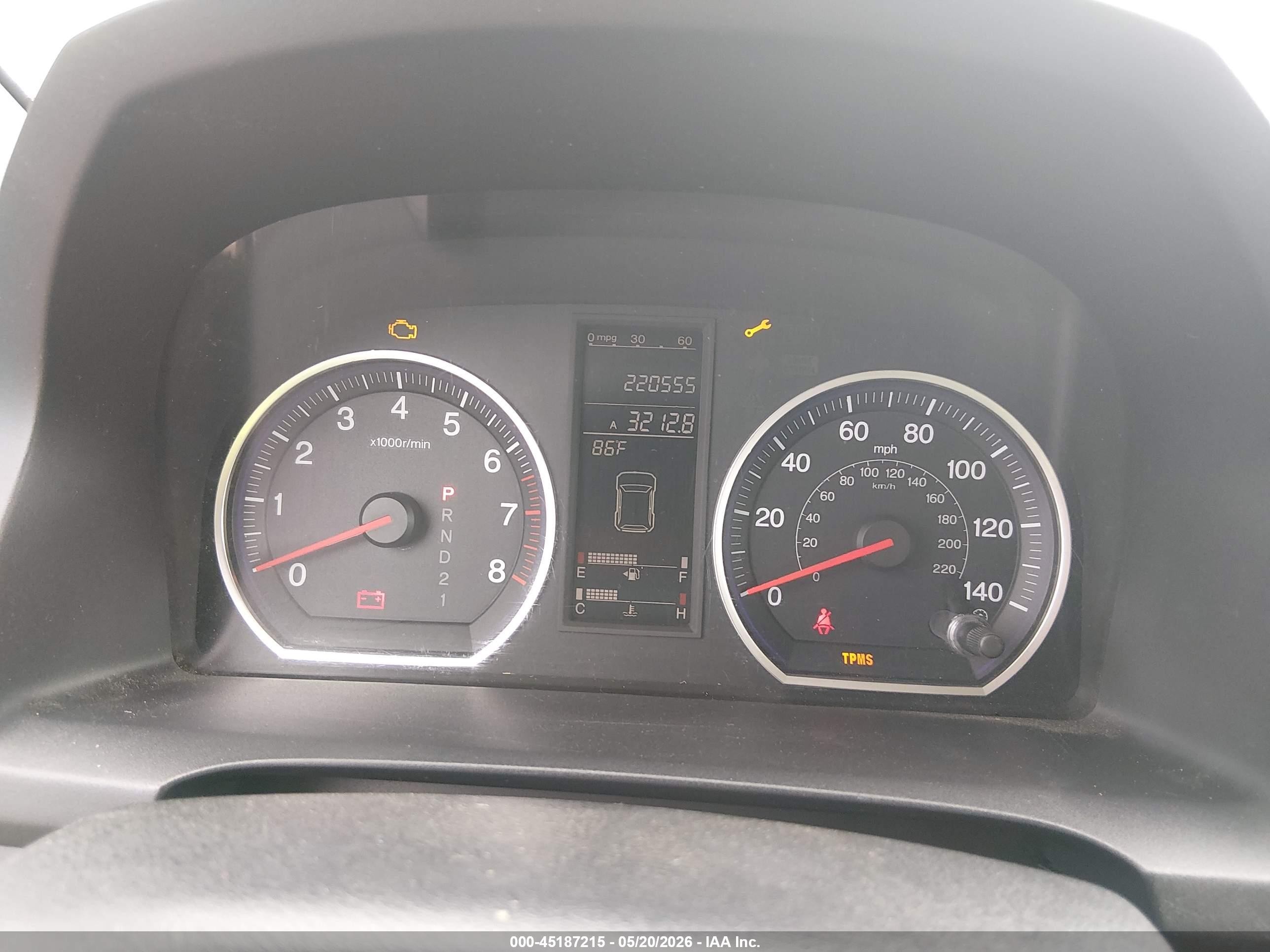 2007 Honda Cr-v Ex Blue vin: 5J6RE48587L005868