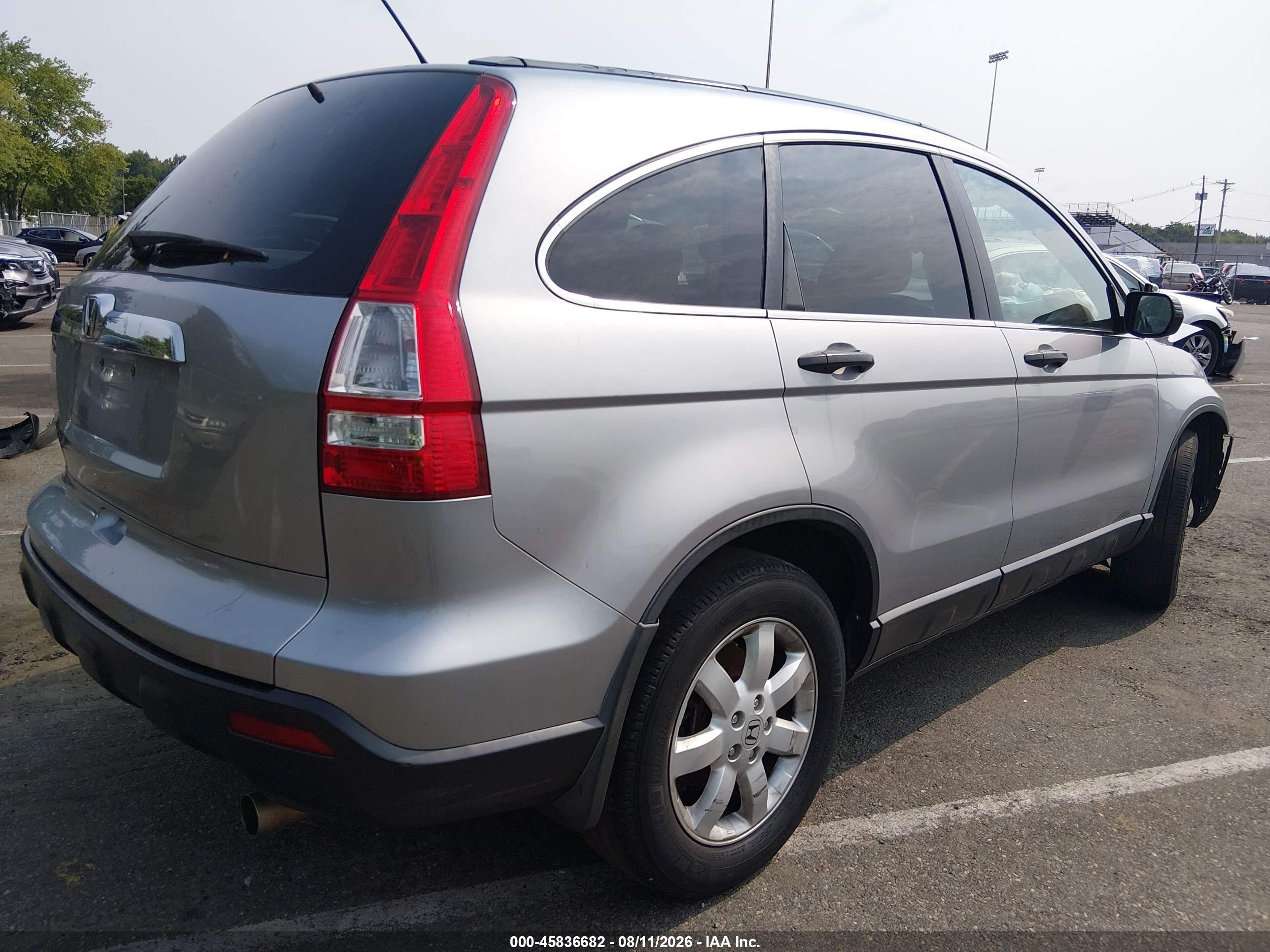 2007 Honda Cr-v Ex Серебряный vin: 5J6RE48587L017194