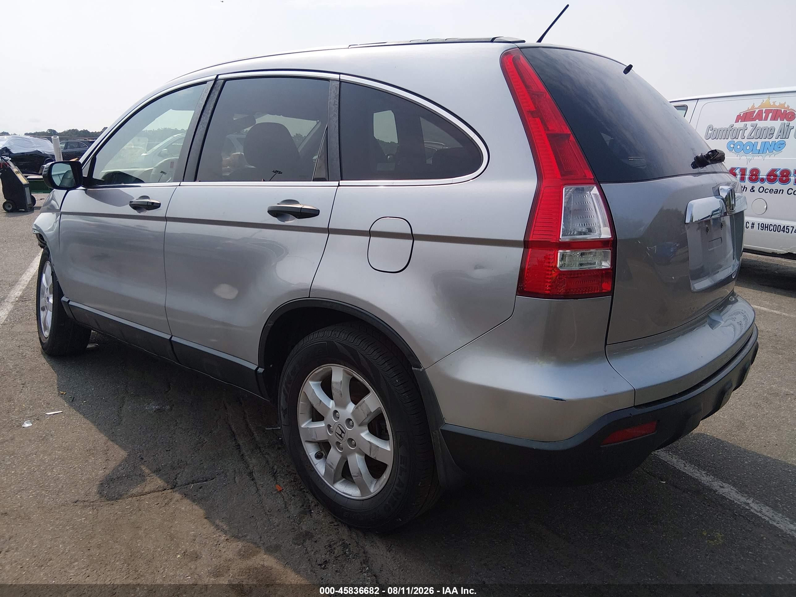 2007 Honda Cr-v Ex Серебряный vin: 5J6RE48587L017194